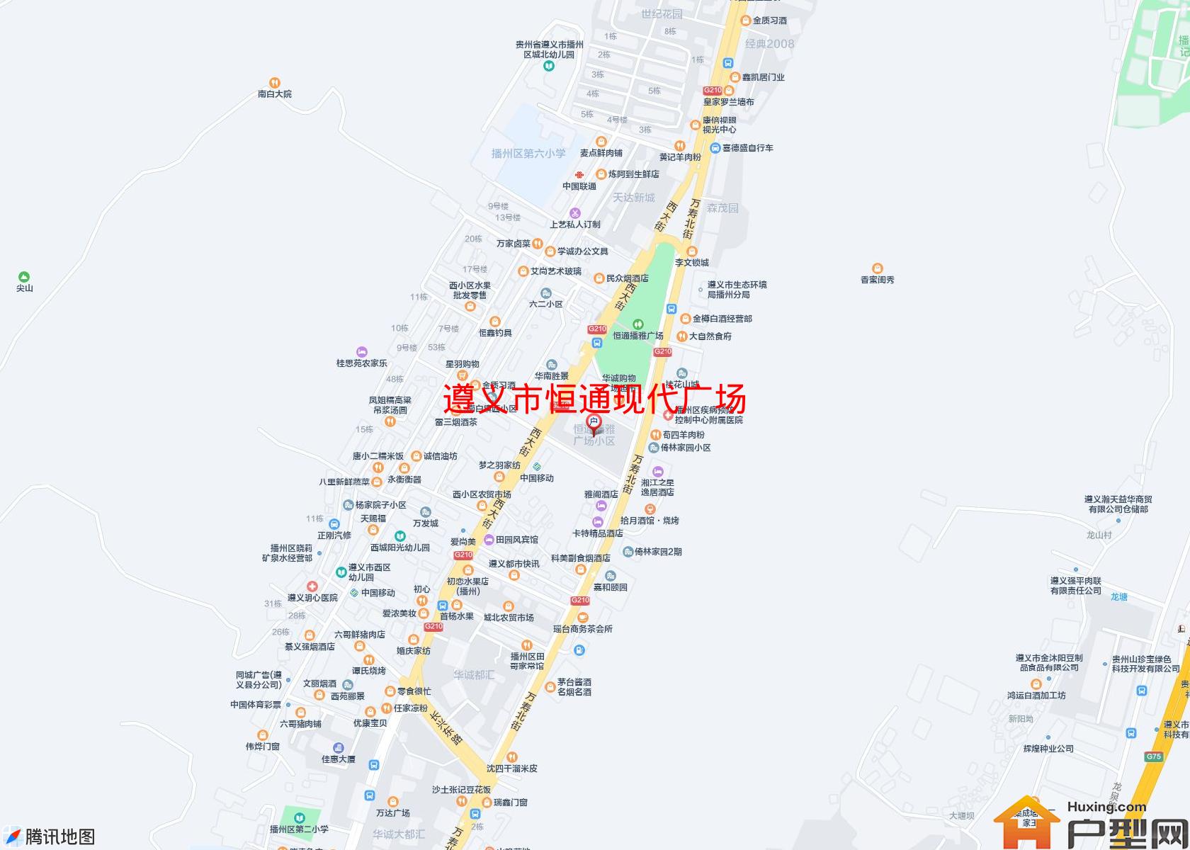 恒通现代广场小区 - 户型网