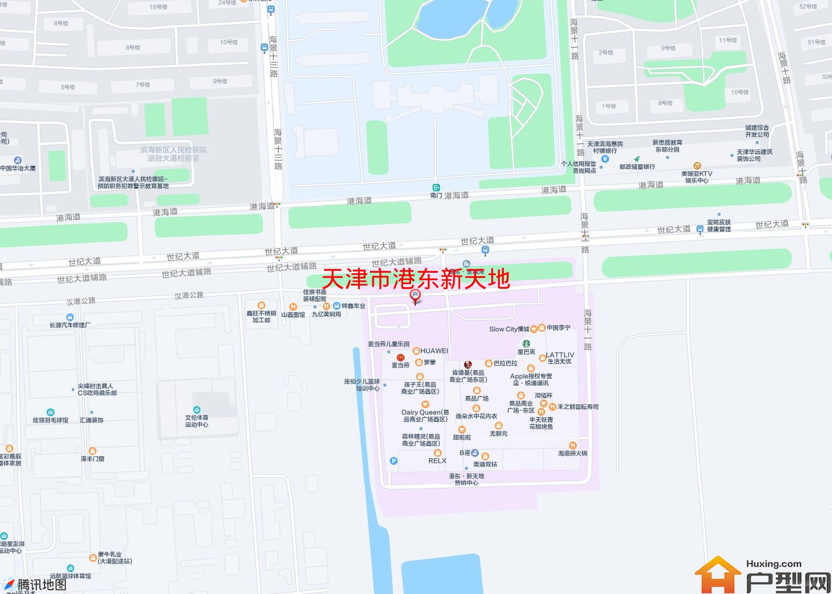 港东新天地小区 - 户型网