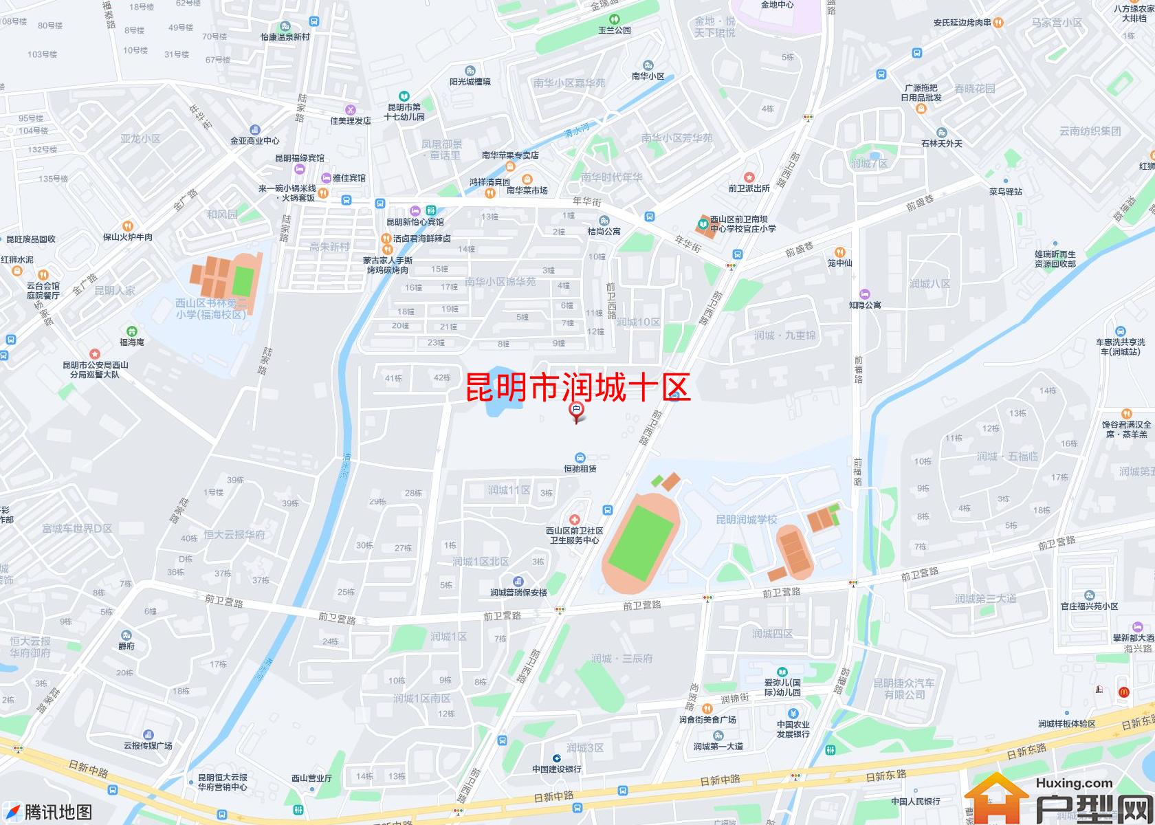 润城十区小区 - 户型网
