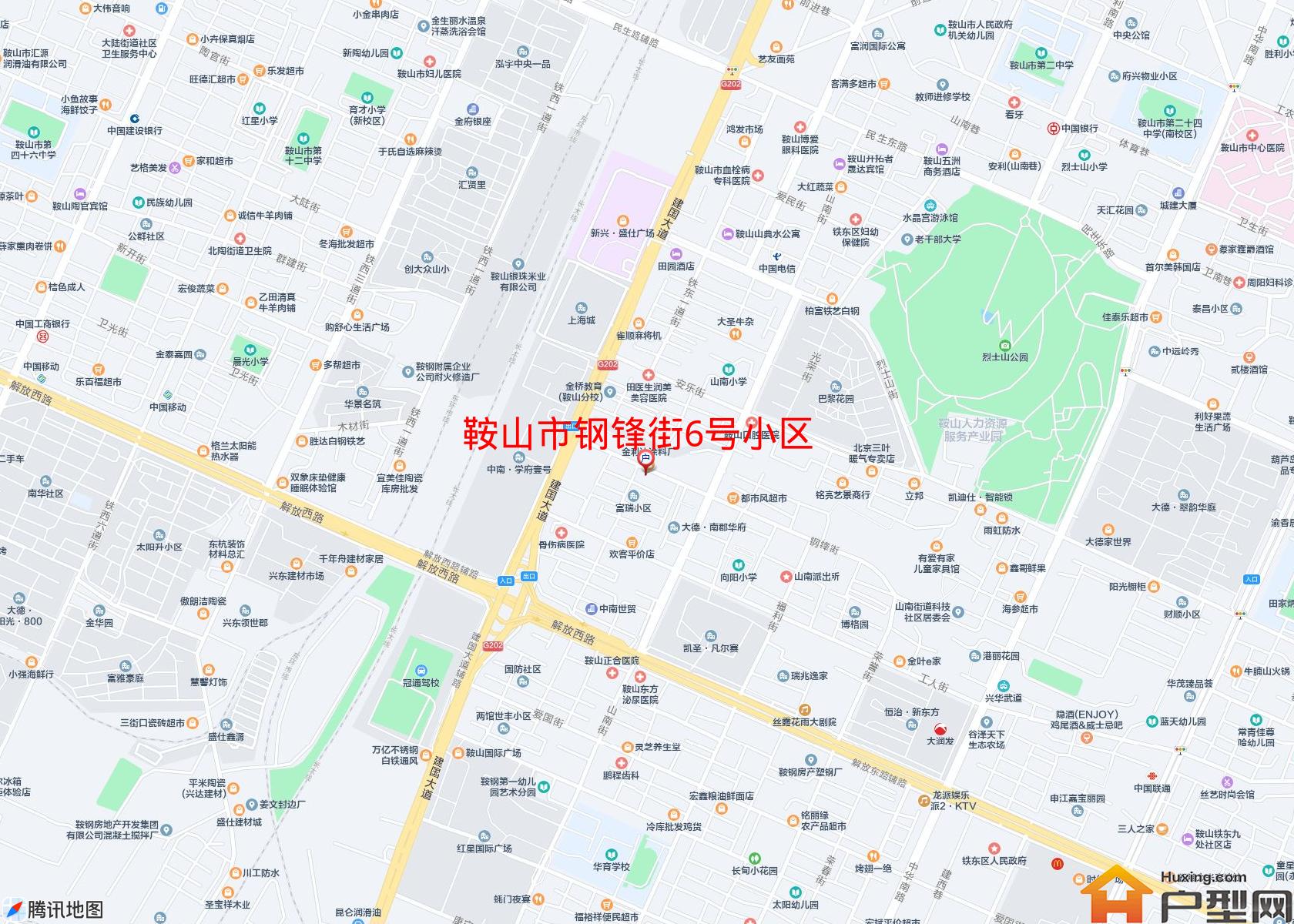 钢锋街6号小区小区 - 户型网