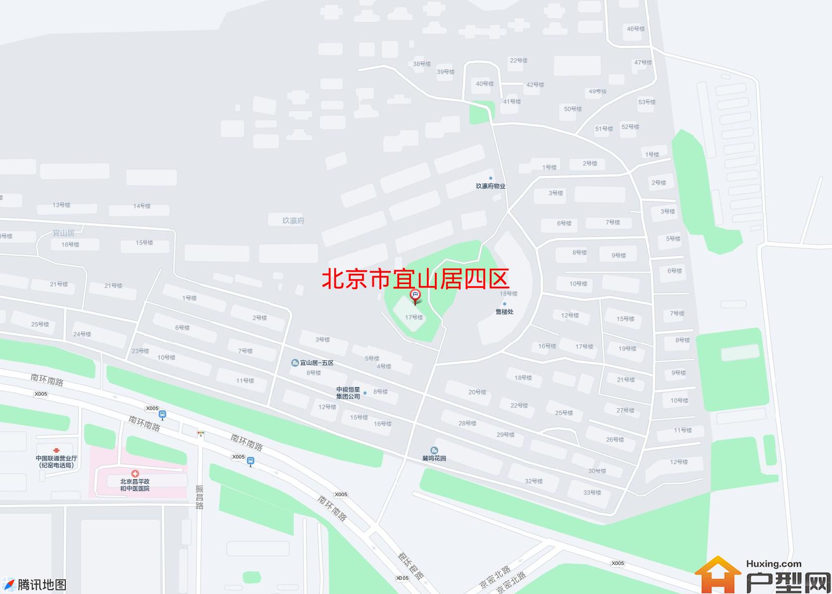宜山居四区小区 - 户型网