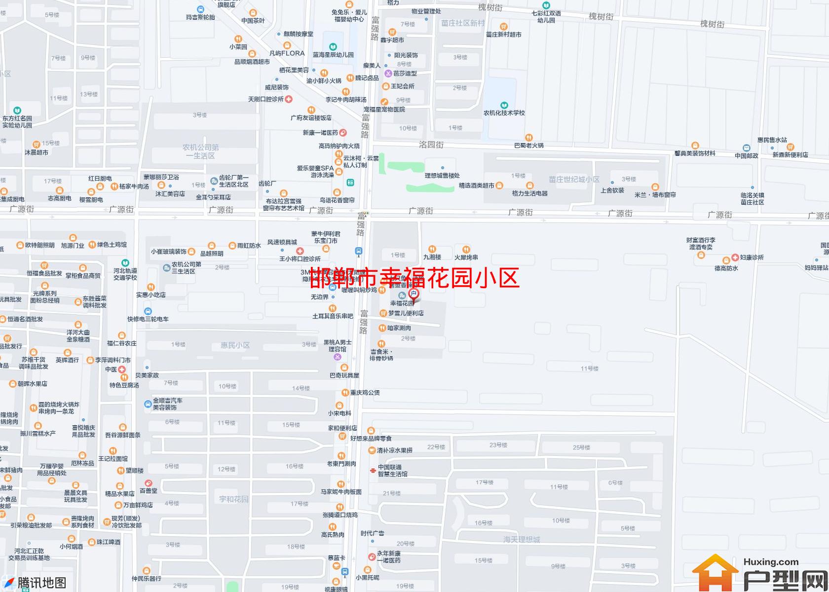 幸福花园小区小区 - 户型网