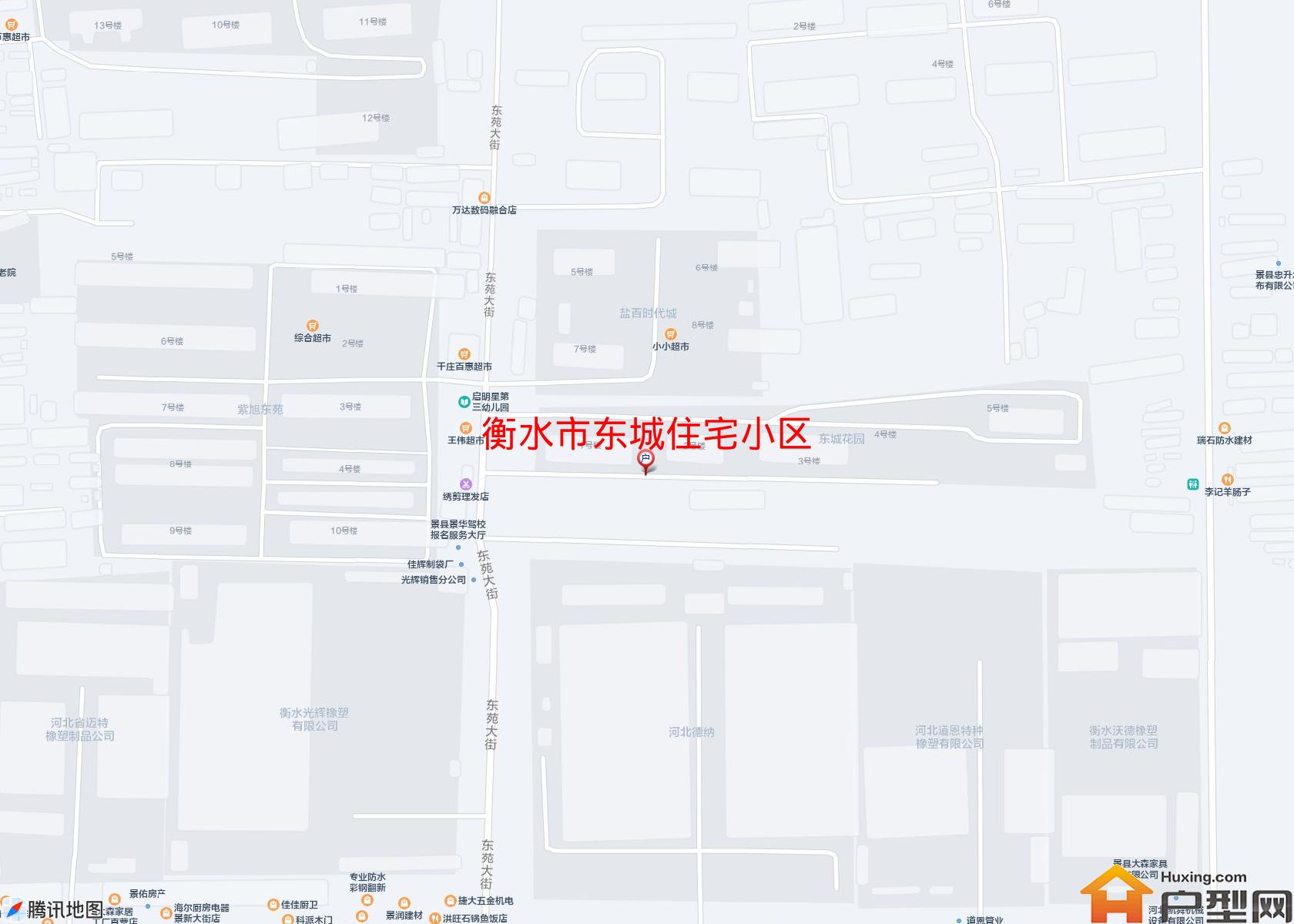 东城住宅小区小区 - 户型网