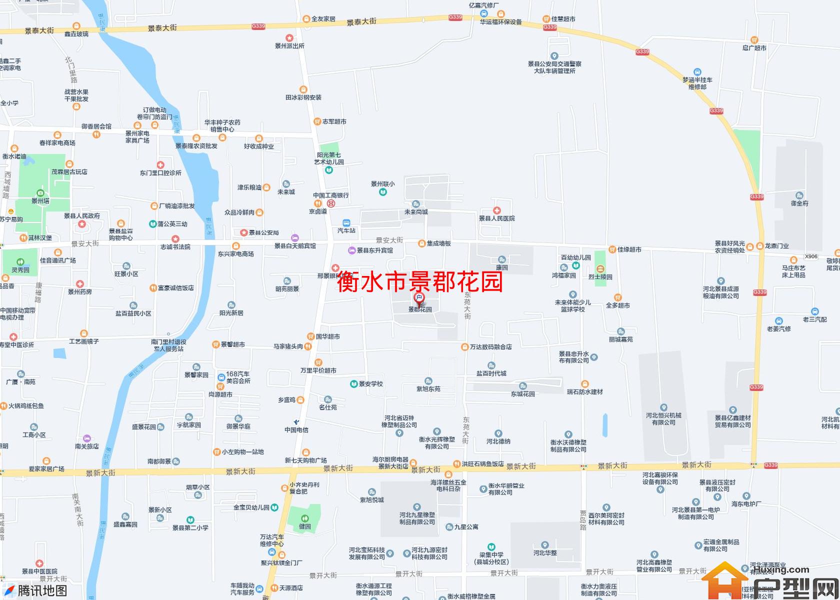 景郡花园小区 - 户型网