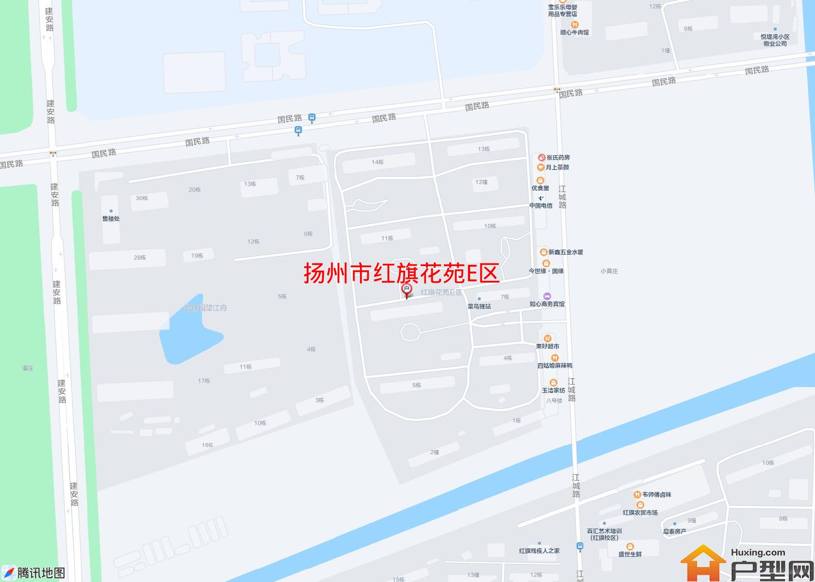 红旗花苑E区小区 - 户型网