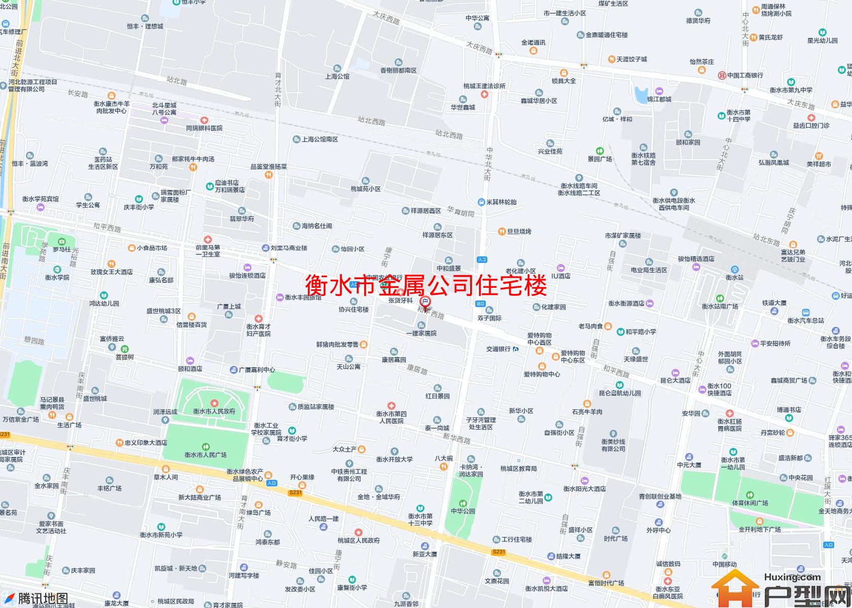 金属公司住宅楼小区 - 户型网