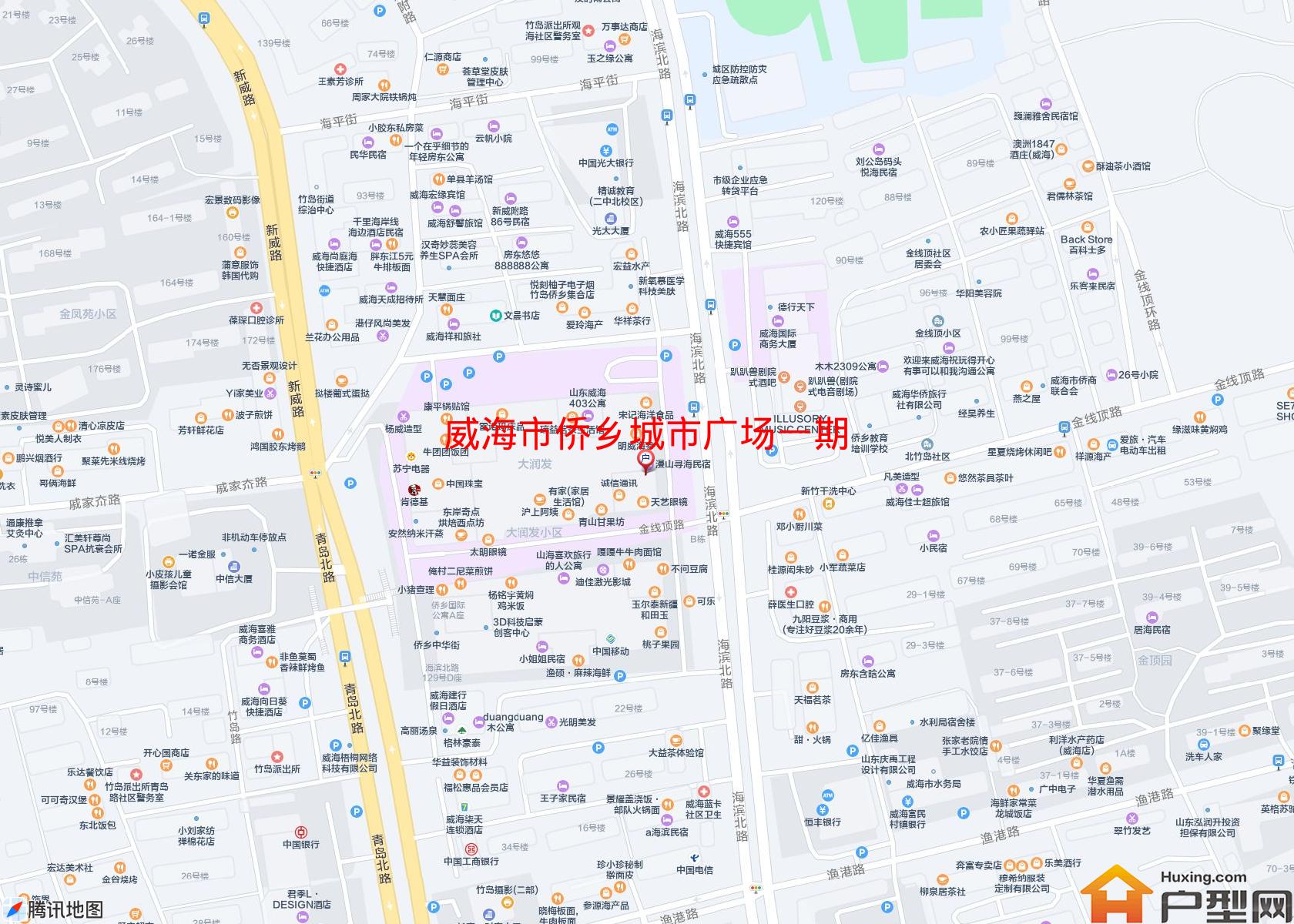 侨乡城市广场一期小区 - 户型网
