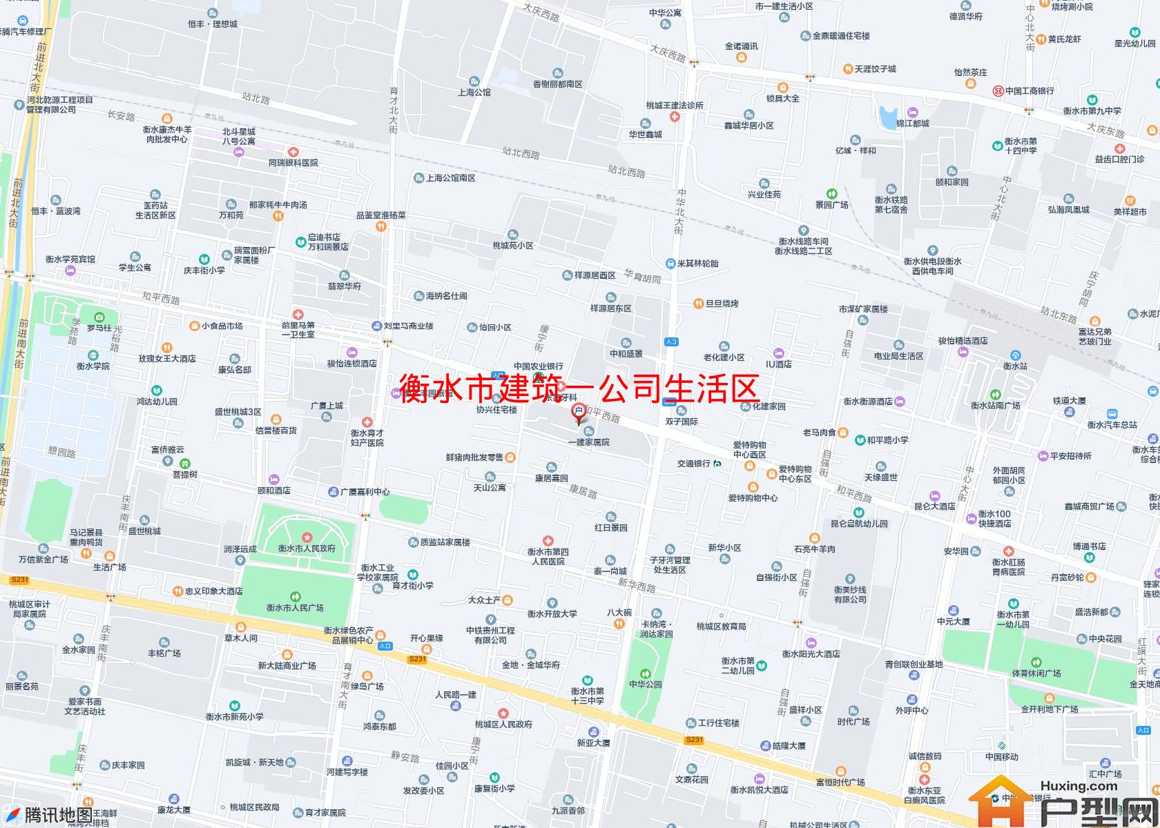 建筑一公司生活区小区 - 户型网
