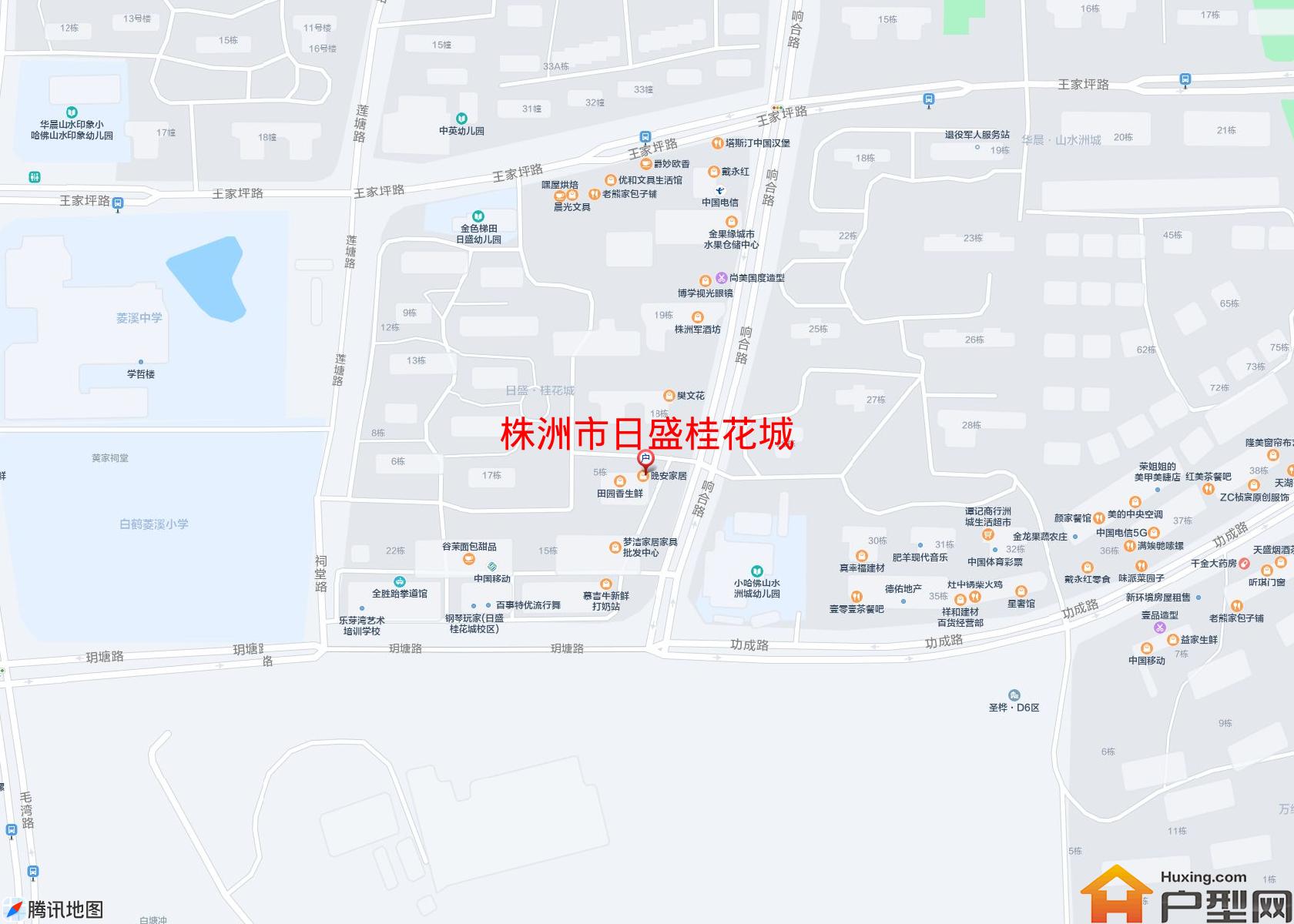 日盛桂花城小区 - 户型网
