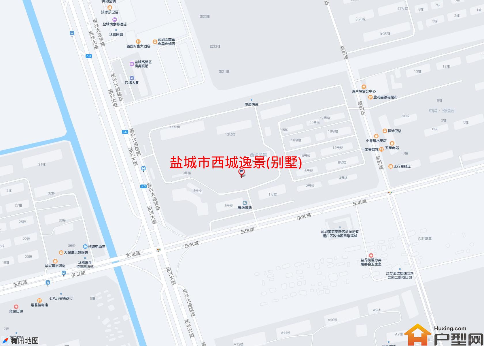 西城逸景(别墅)小区 - 户型网