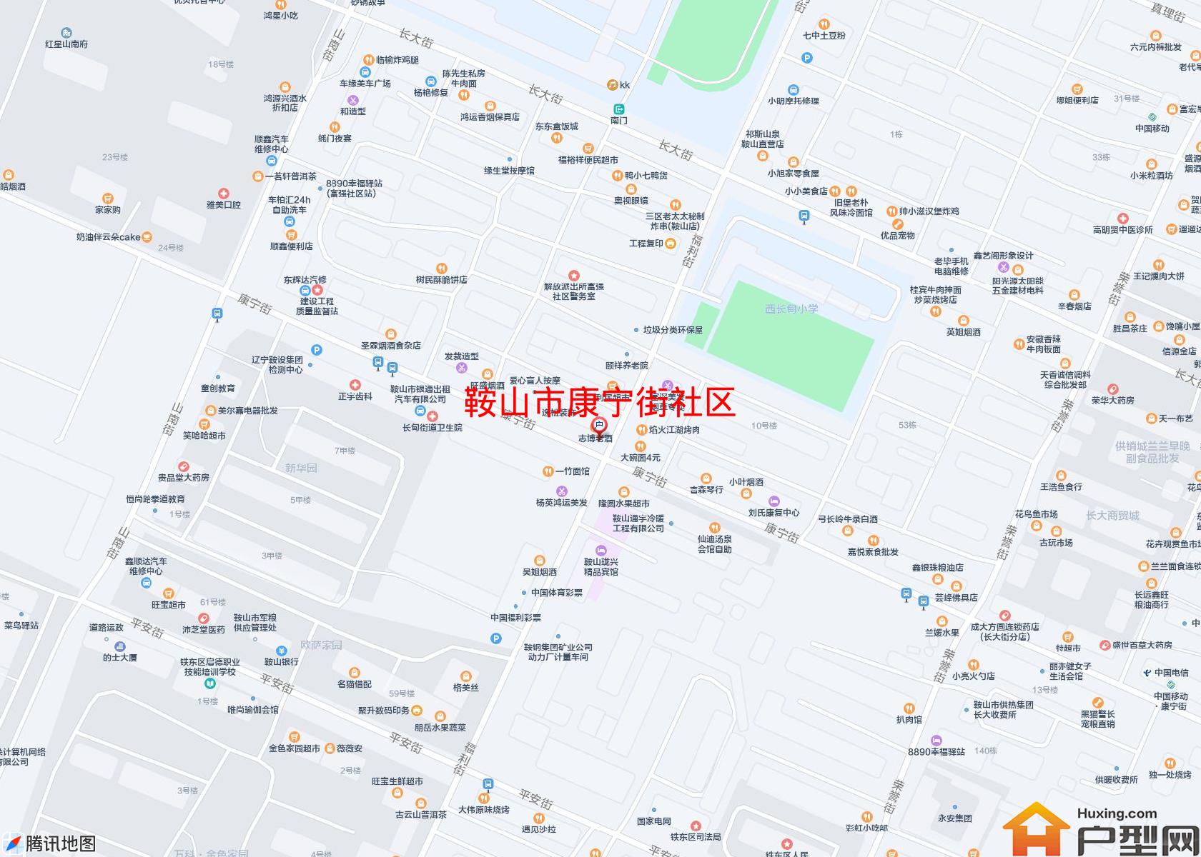 康宁街社区小区 - 户型网