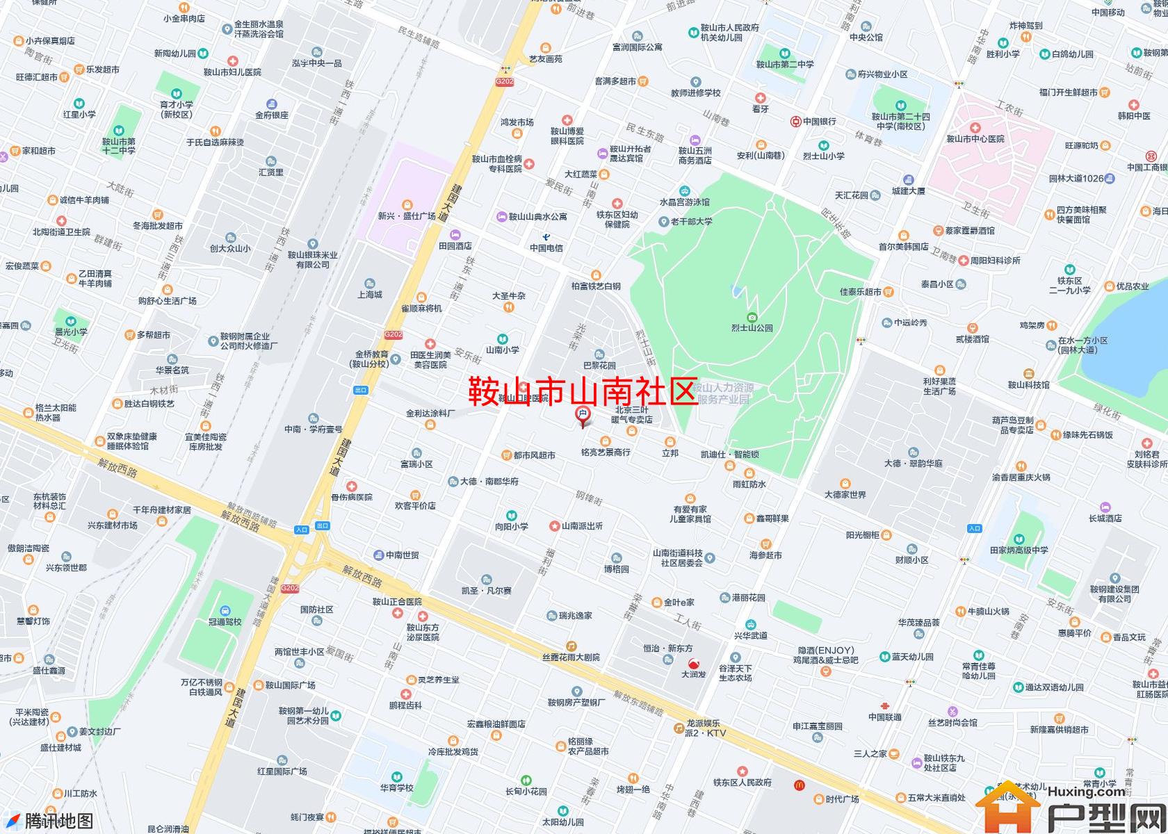 山南社区小区 - 户型网