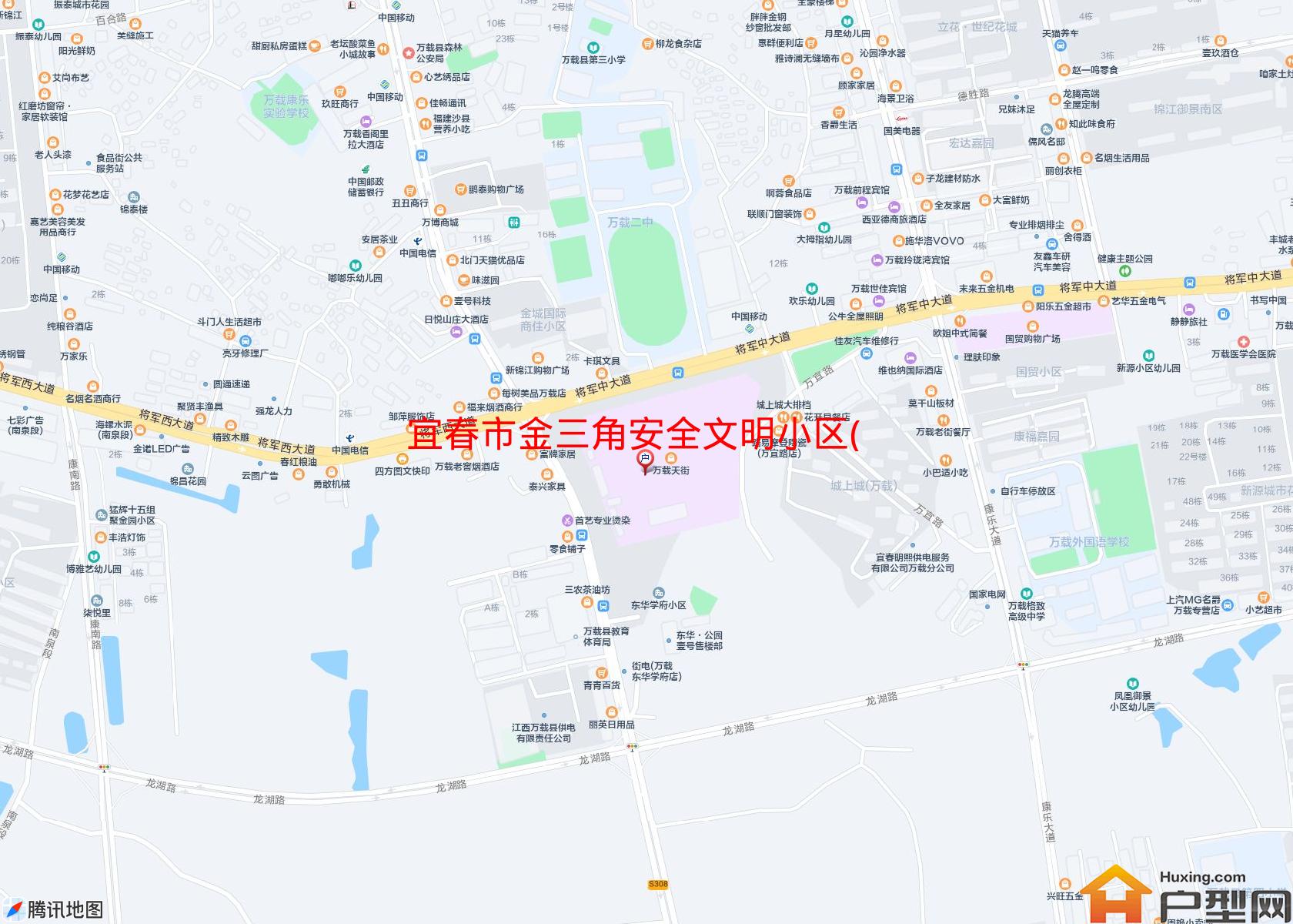 金三角安全文明小区(阳乐大道56号)小区 - 户型网
