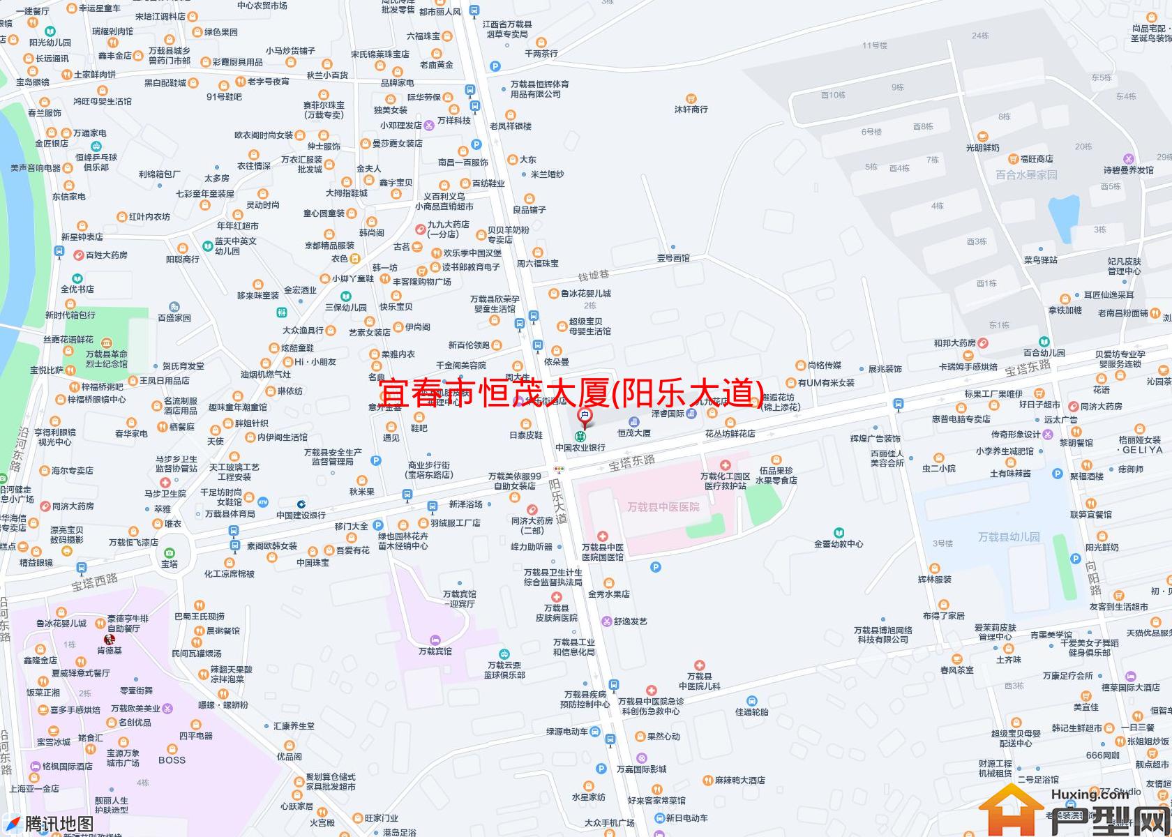 恒茂大厦(阳乐大道)小区 - 户型网