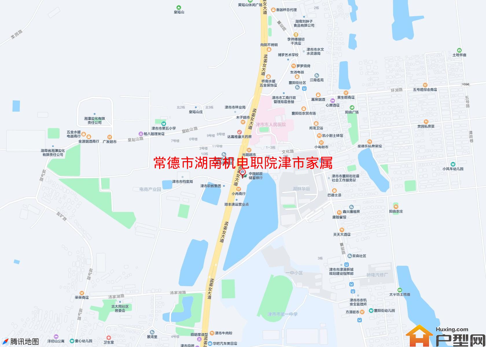 湖南机电职院津市家属区小区 - 户型网