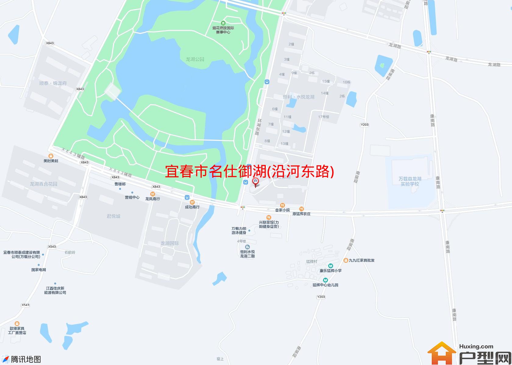名仕御湖(沿河东路)小区 - 户型网
