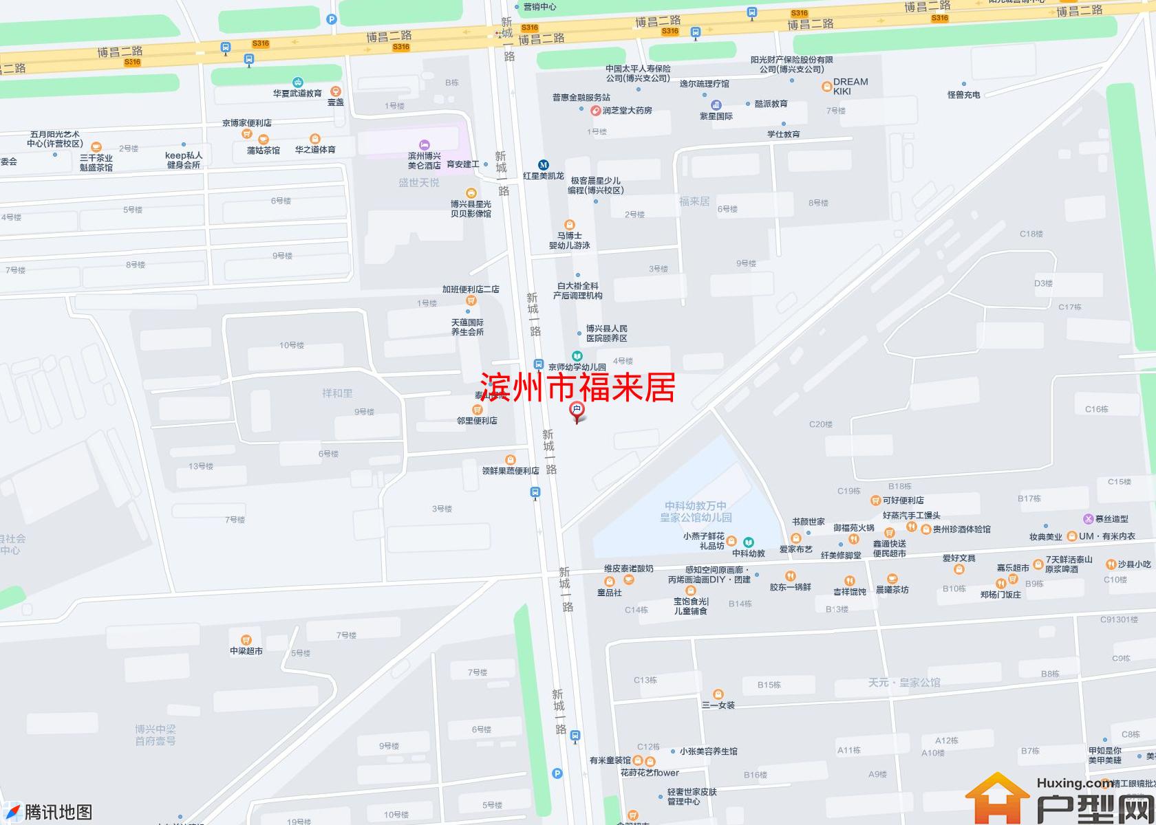 福来居小区 - 户型网