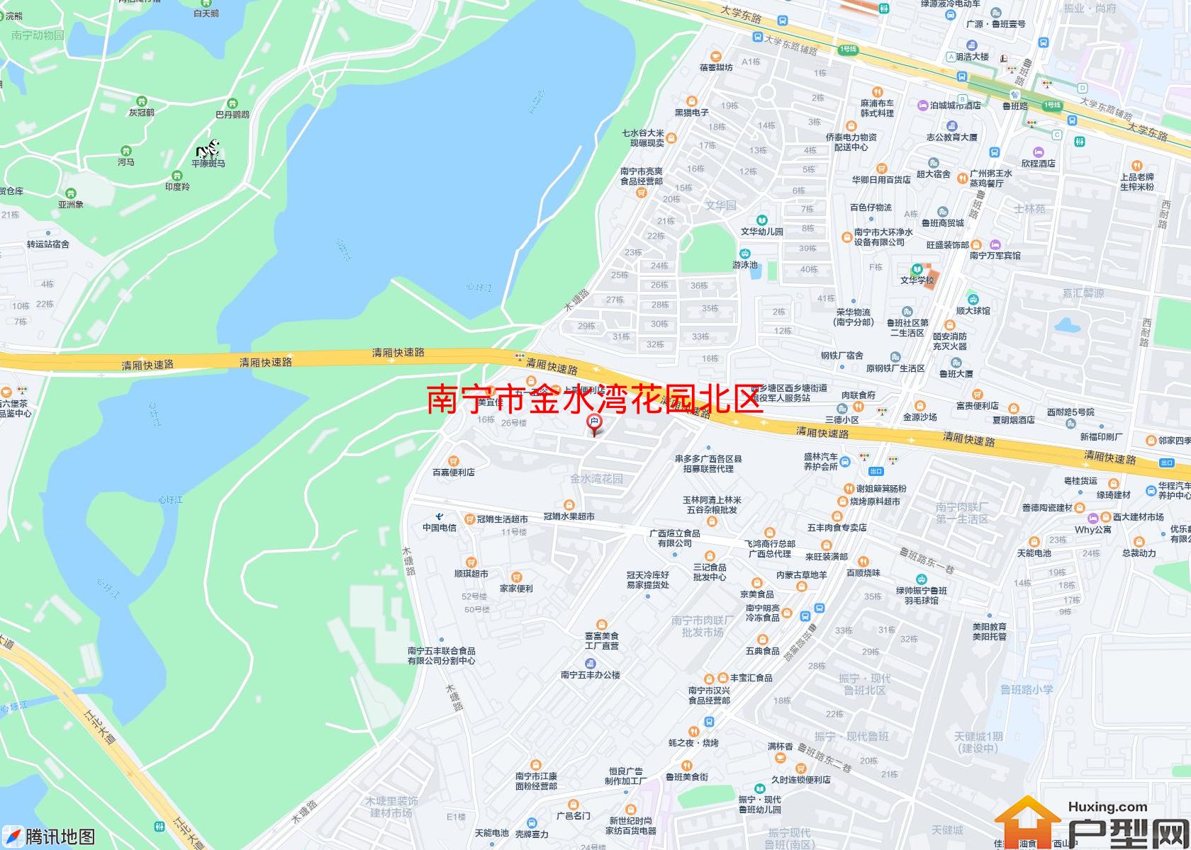 金水湾花园北区小区 - 户型网