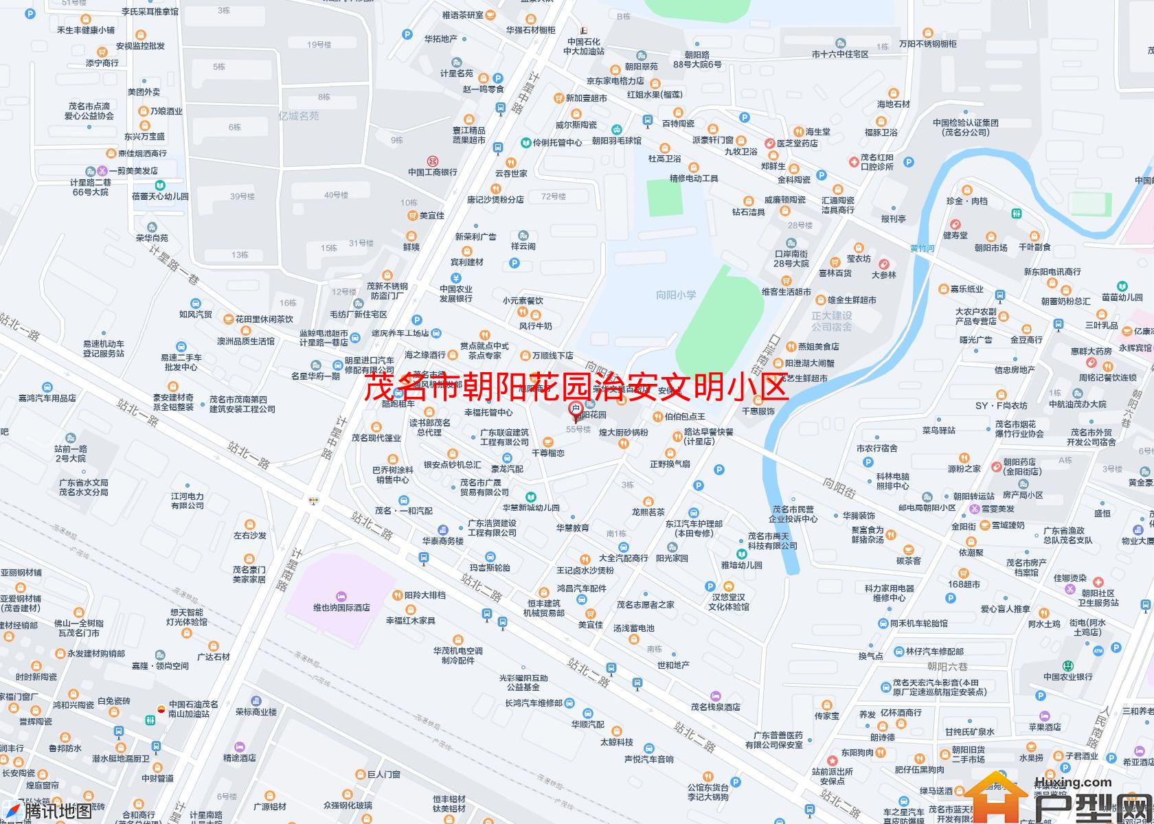 朝阳花园治安文明小区小区 - 户型网