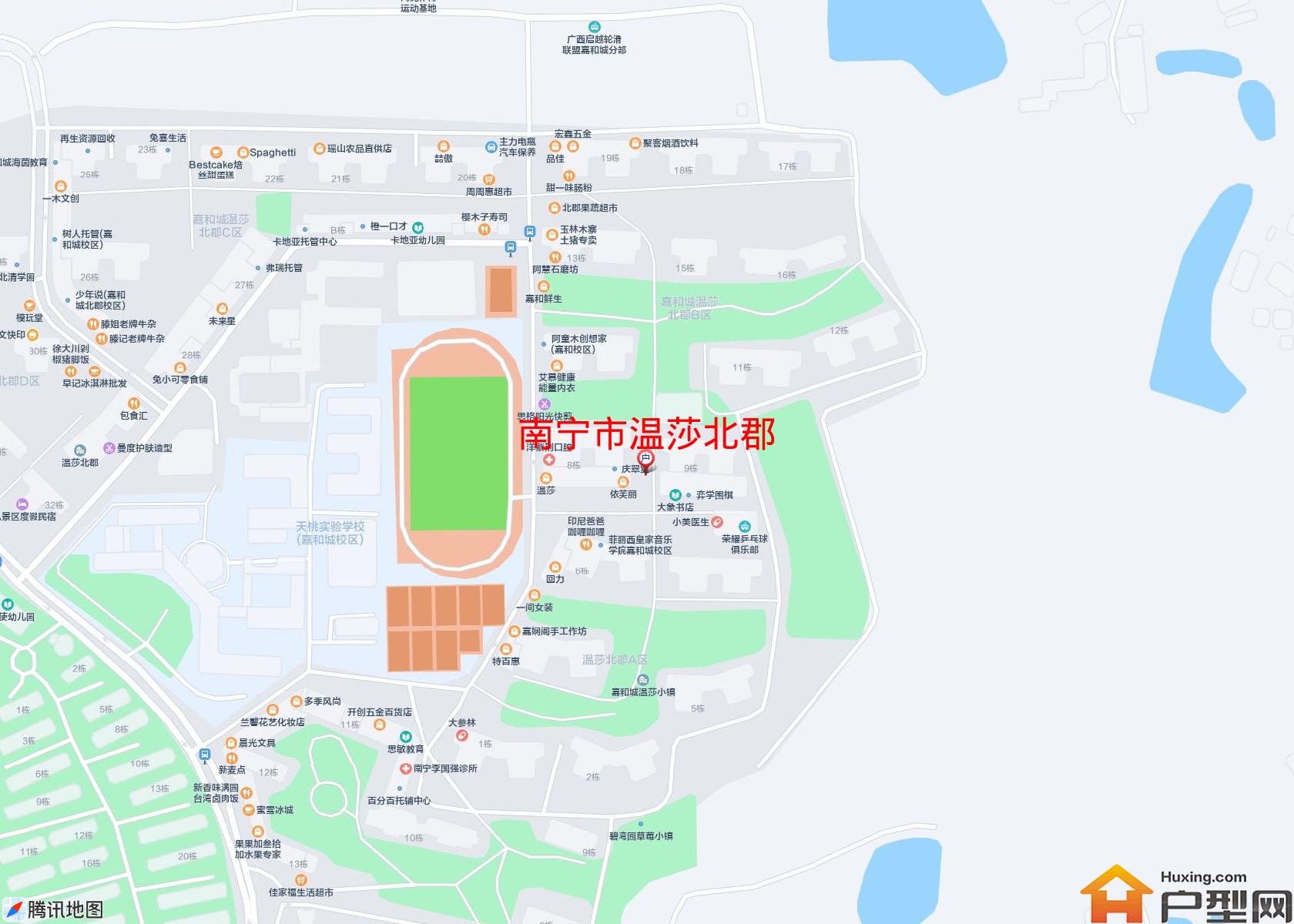 温莎北郡小区 - 户型网