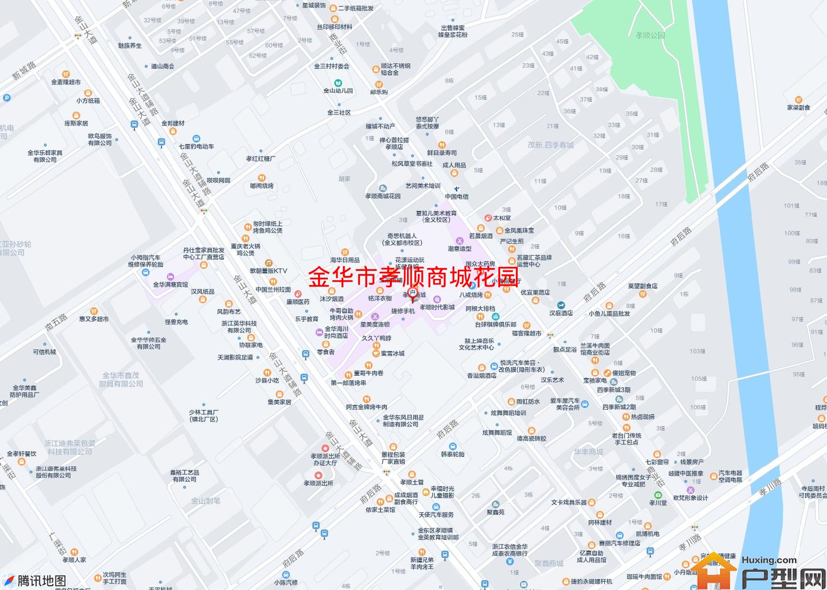 孝顺商城花园小区 - 户型网