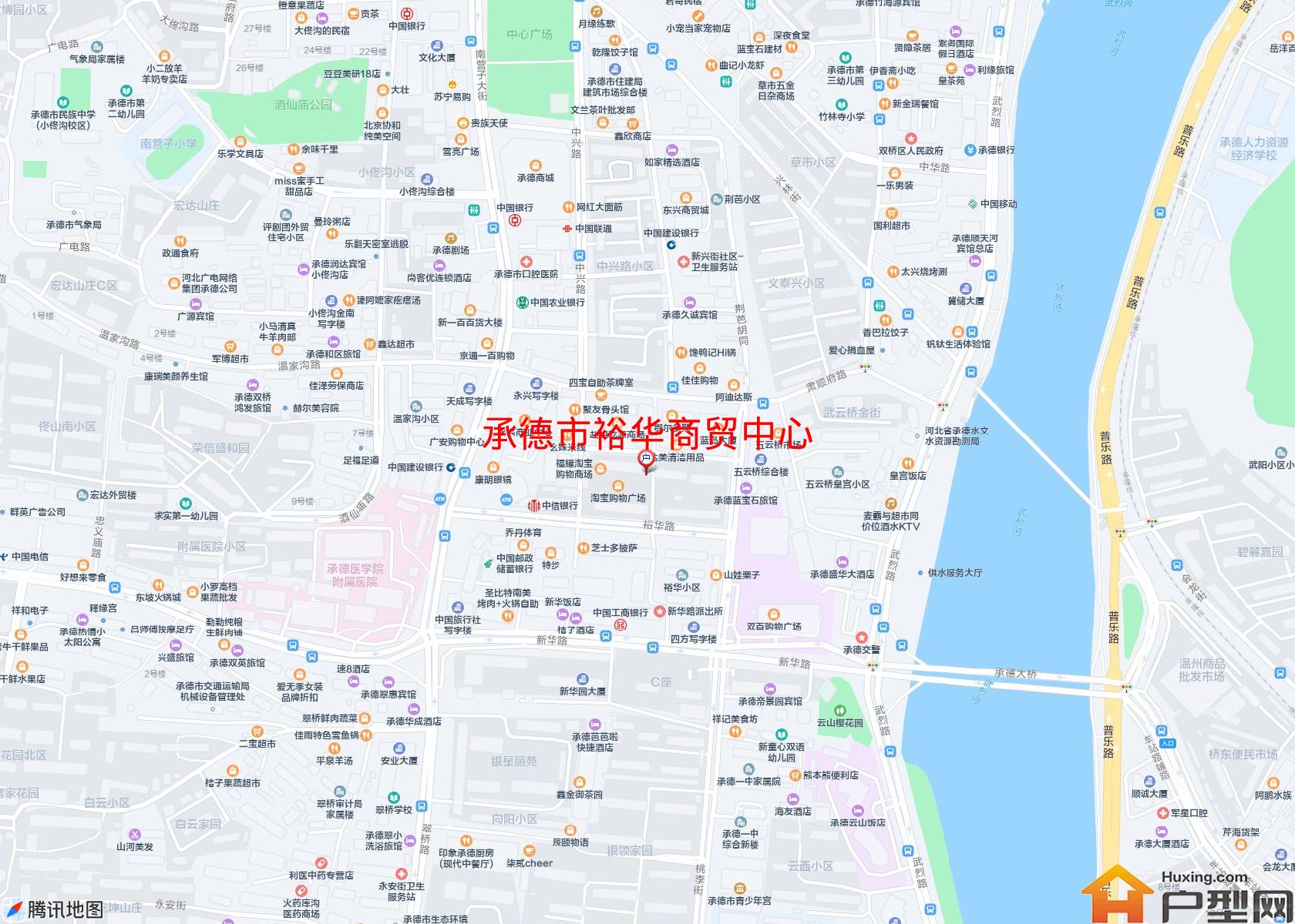 裕华商贸中心小区 - 户型网