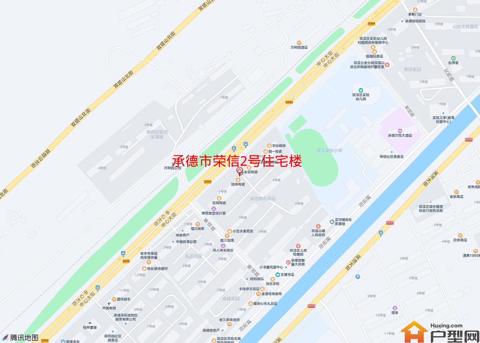 荣信2号住宅楼小区 - 户型网