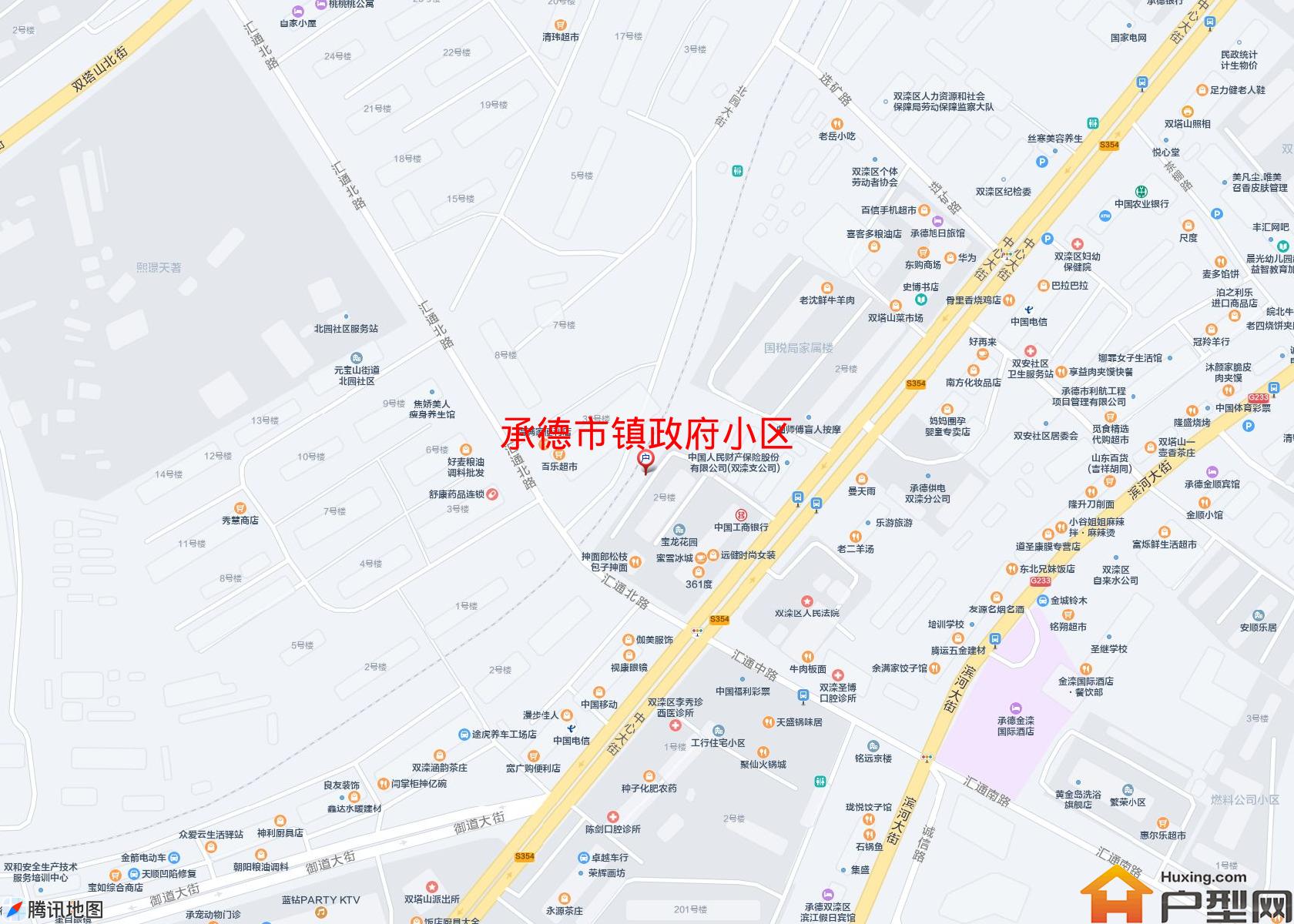 镇政府小区小区 - 户型网