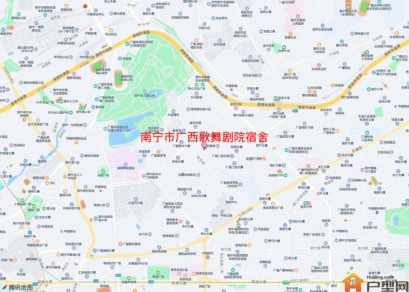 广西歌舞剧院宿舍小区 - 户型网