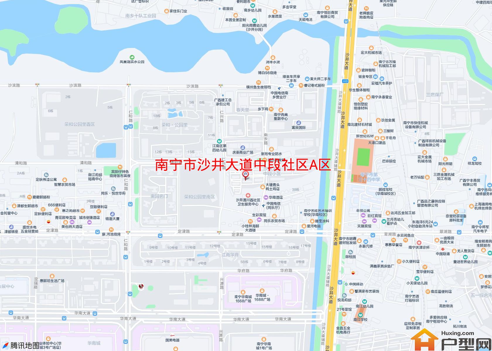 沙井大道中段社区A区小区 - 户型网