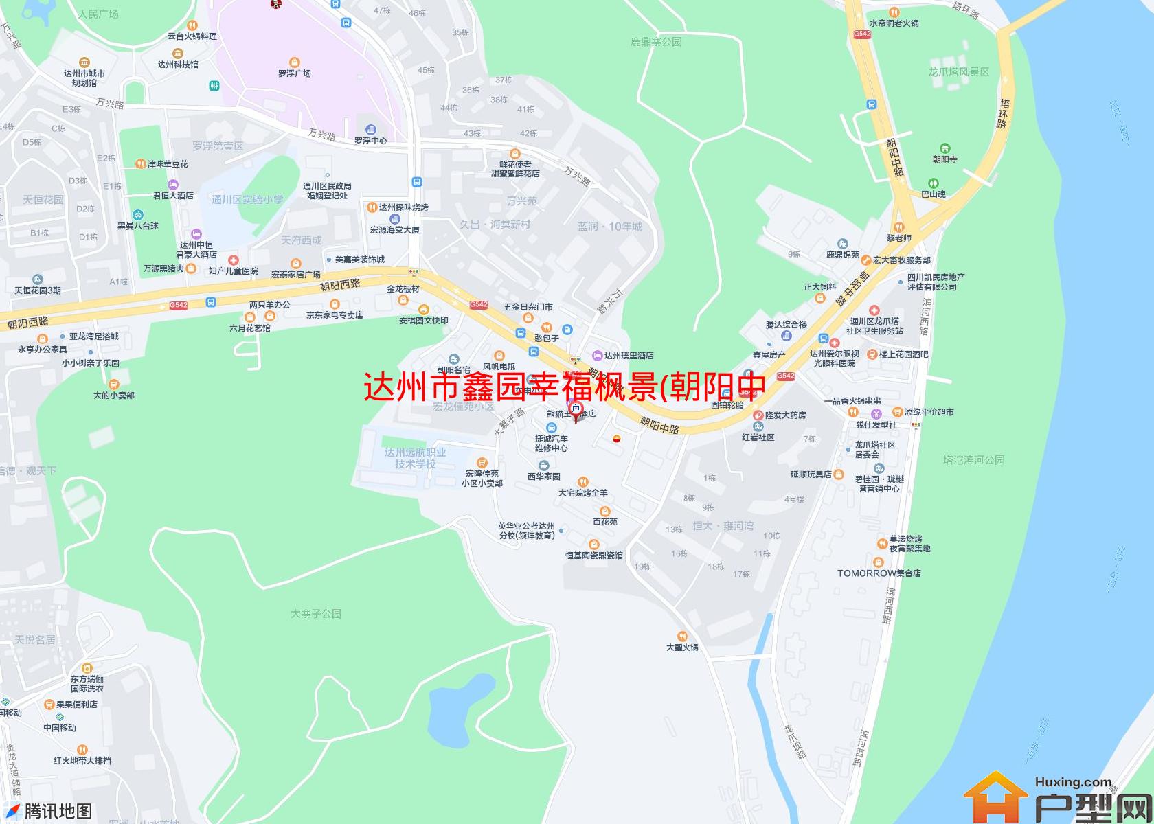 鑫园幸福枫景(朝阳中路561号)小区 - 户型网