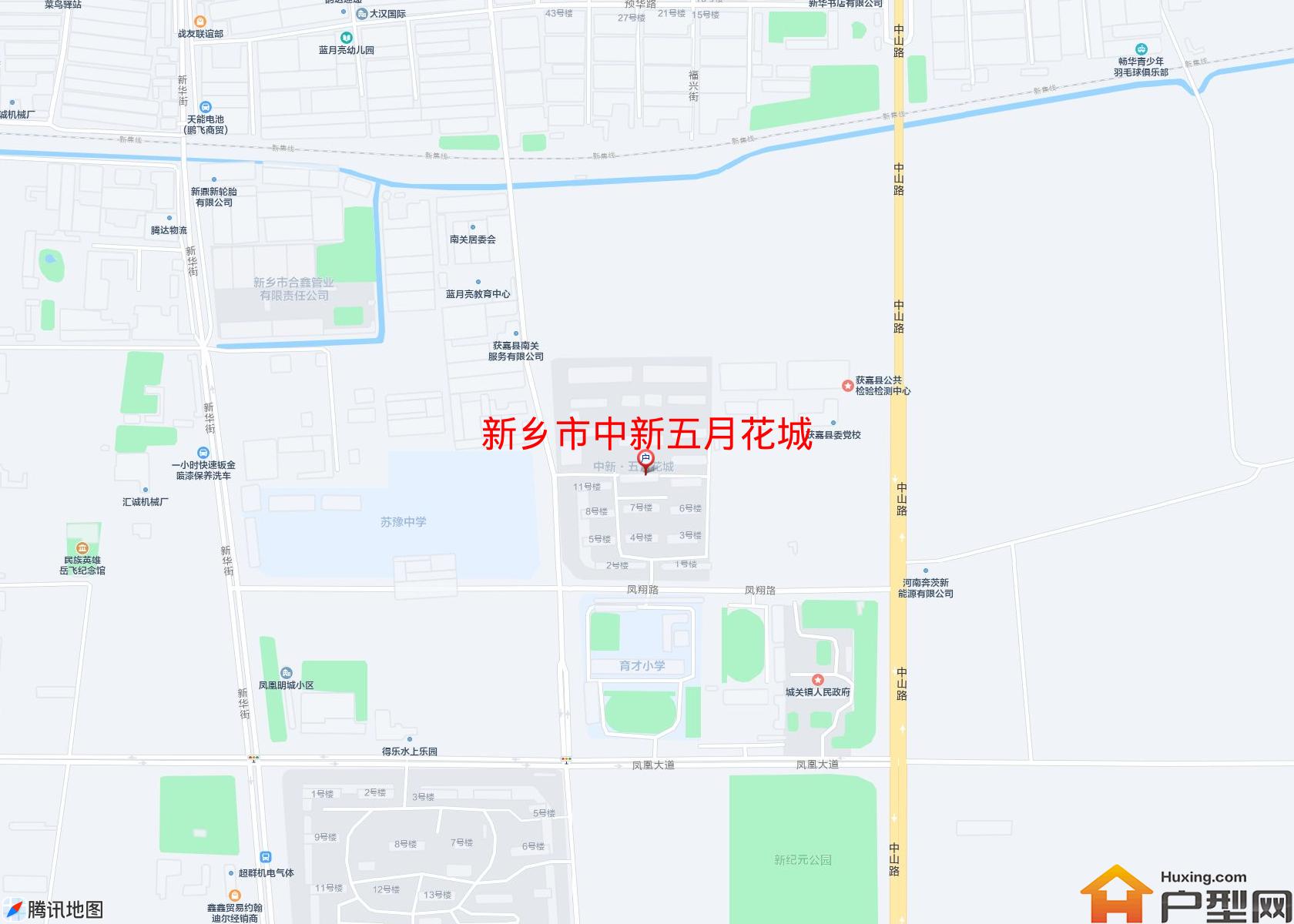 中新五月花城小区 - 户型网