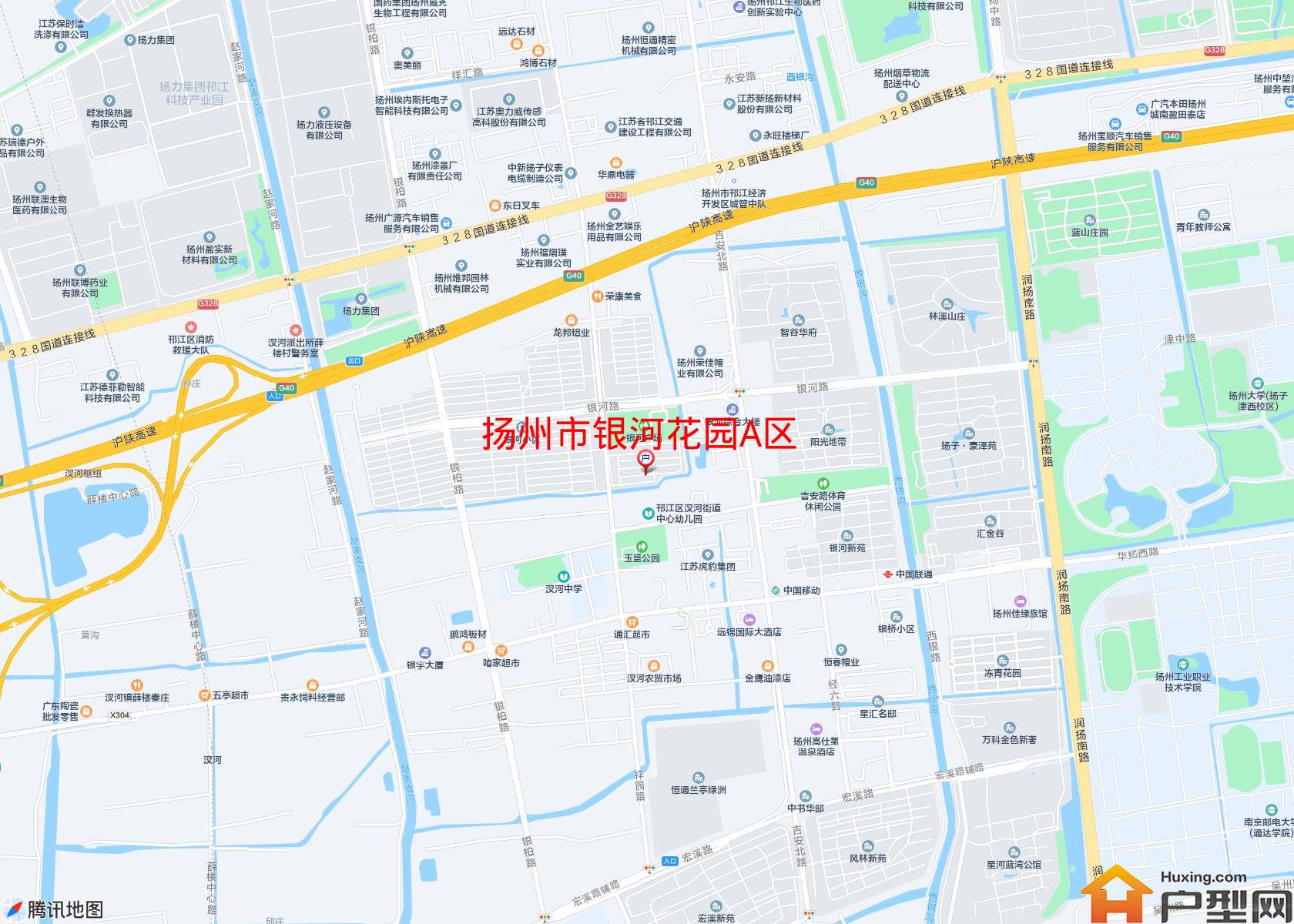 银河花园A区小区 - 户型网