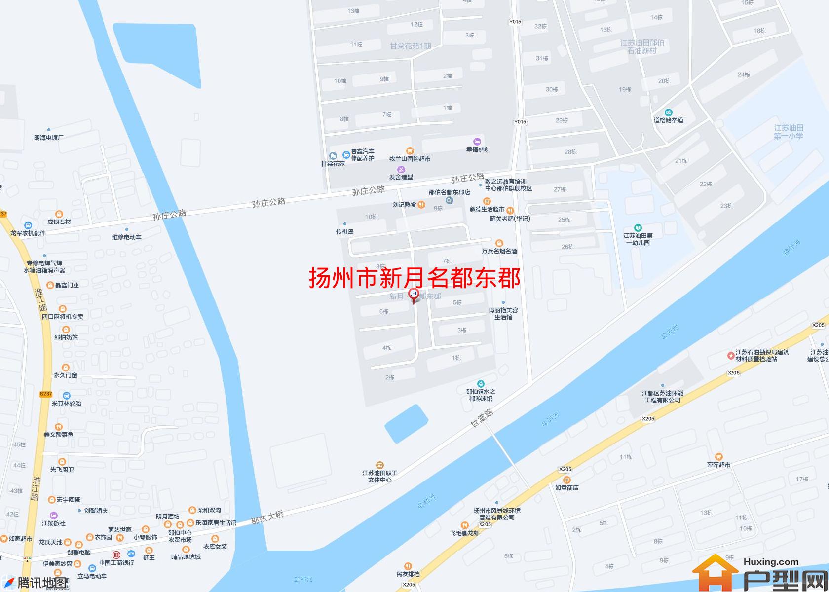 新月名都东郡小区 - 户型网