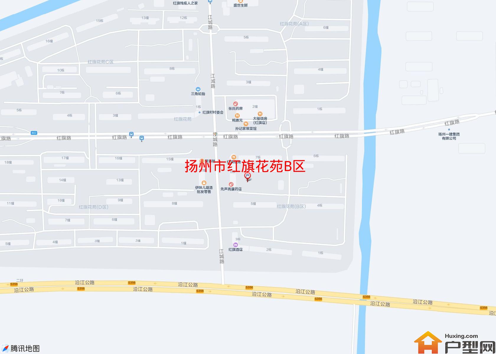 红旗花苑B区小区 - 户型网