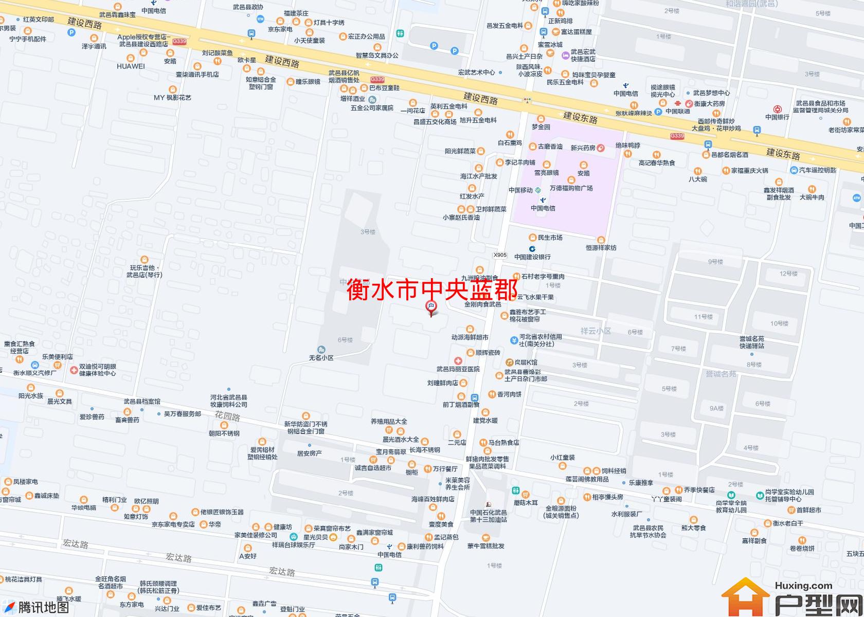 中央蓝郡小区 - 户型网