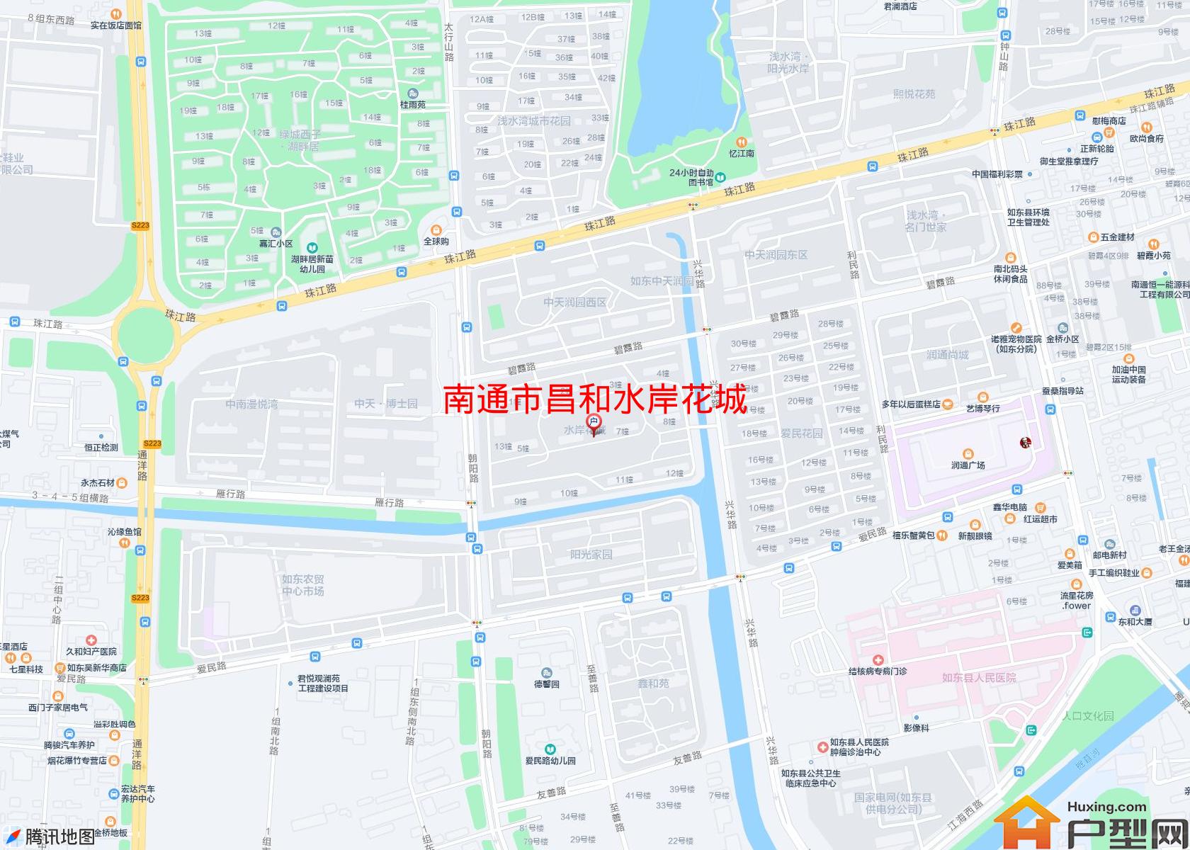 昌和水岸花城小区 - 户型网