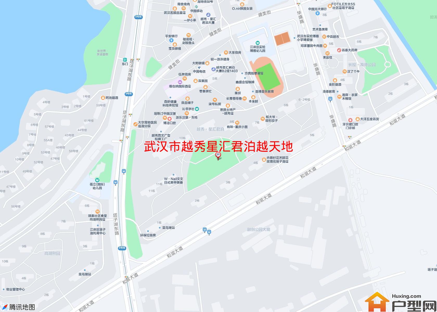 越秀星汇君泊越天地小区 - 户型网