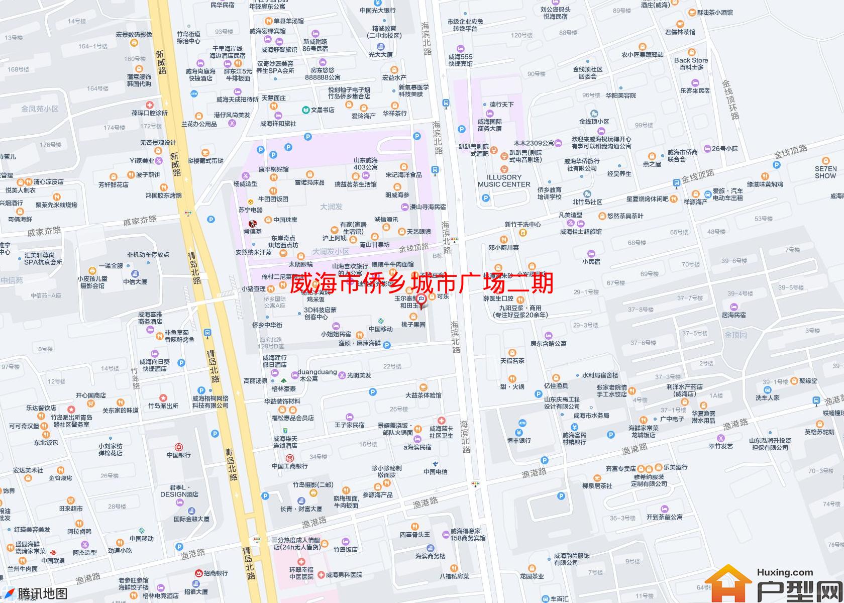 侨乡城市广场二期小区 - 户型网