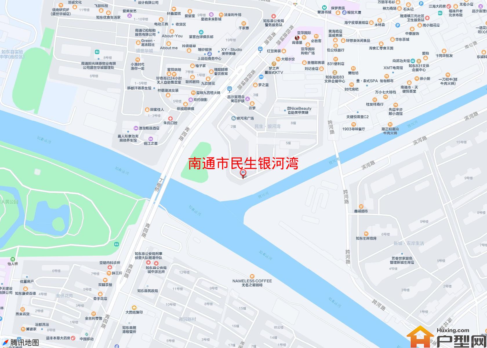 民生银河湾小区 - 户型网