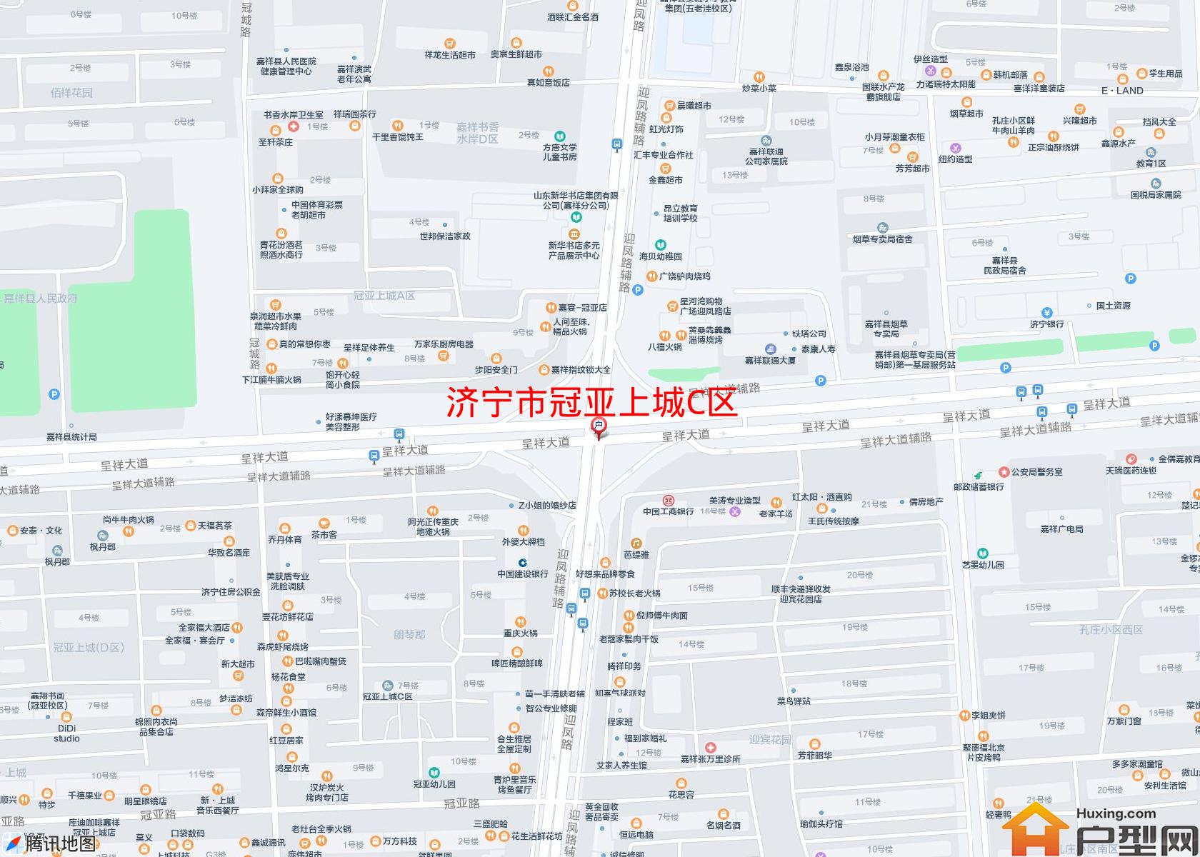 冠亚上城C区小区 - 户型网