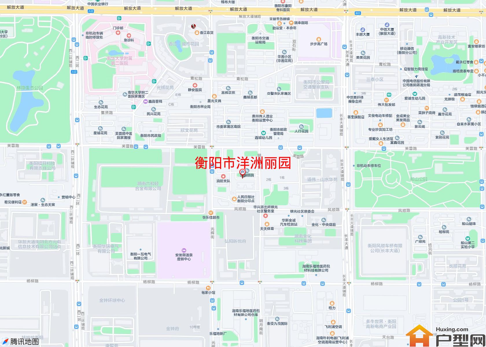 洋洲丽园小区 - 户型网