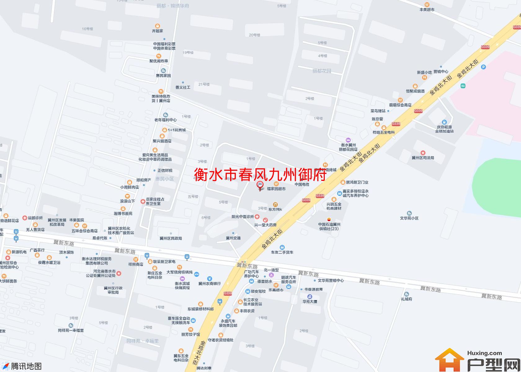 春风九州御府小区 - 户型网