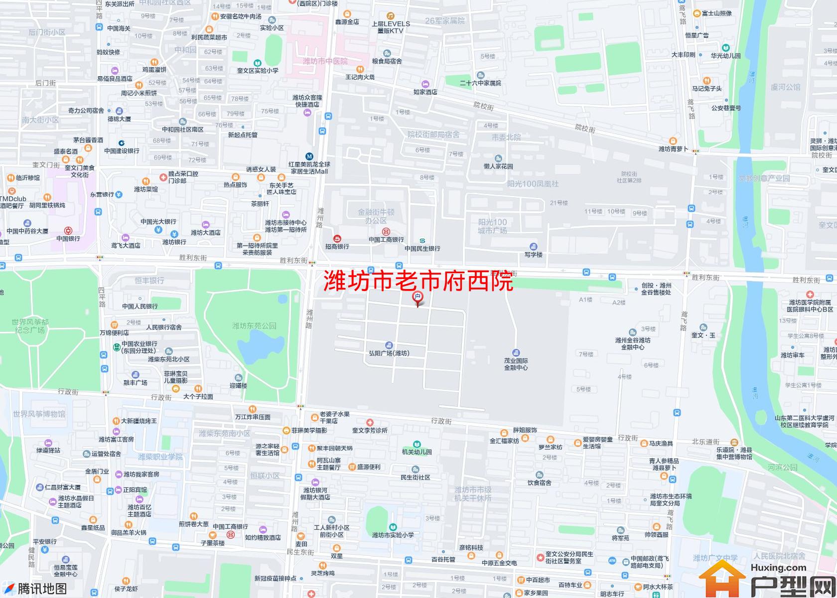 老市府西院小区 - 户型网