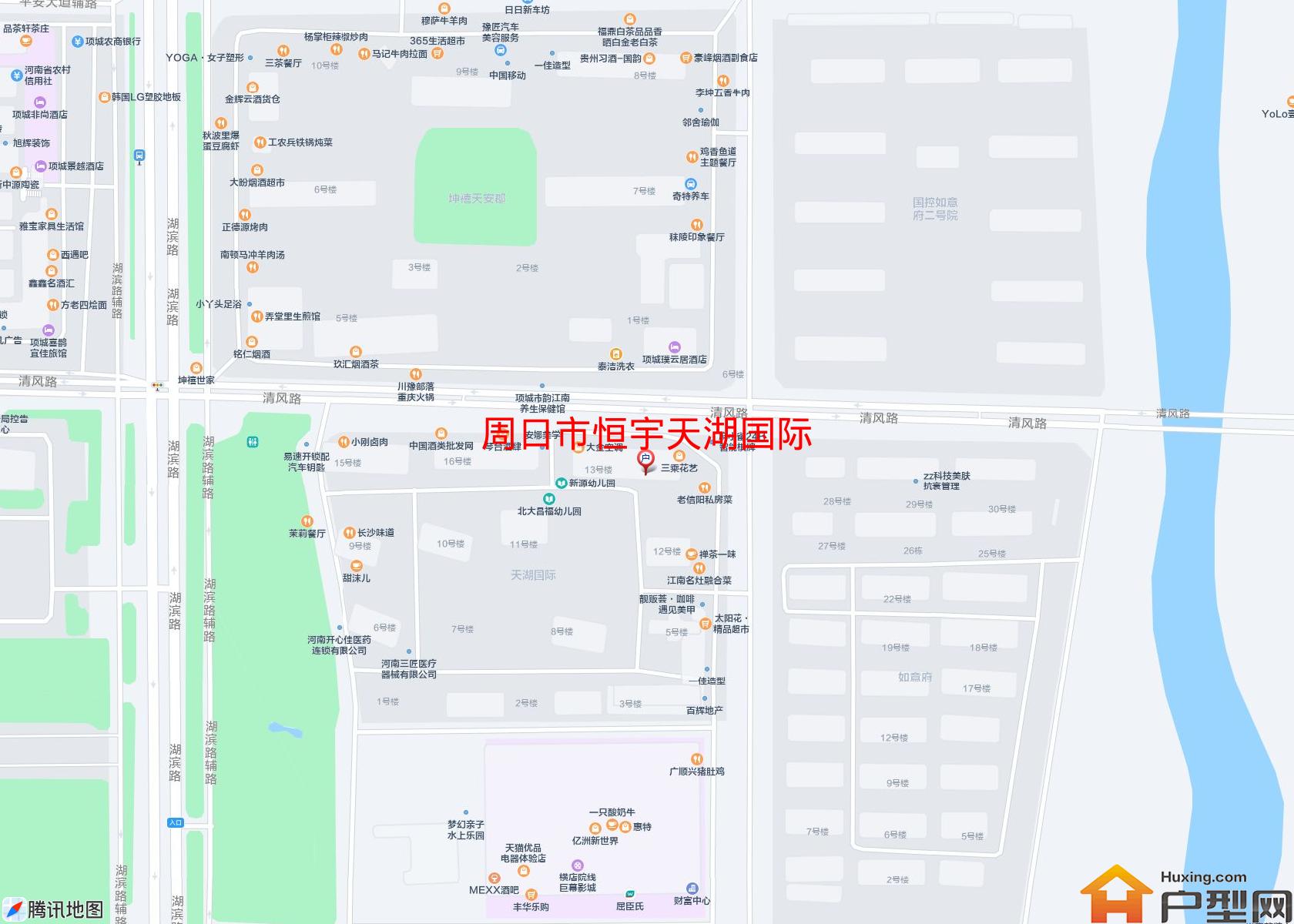 恒宇天湖国际小区 - 户型网