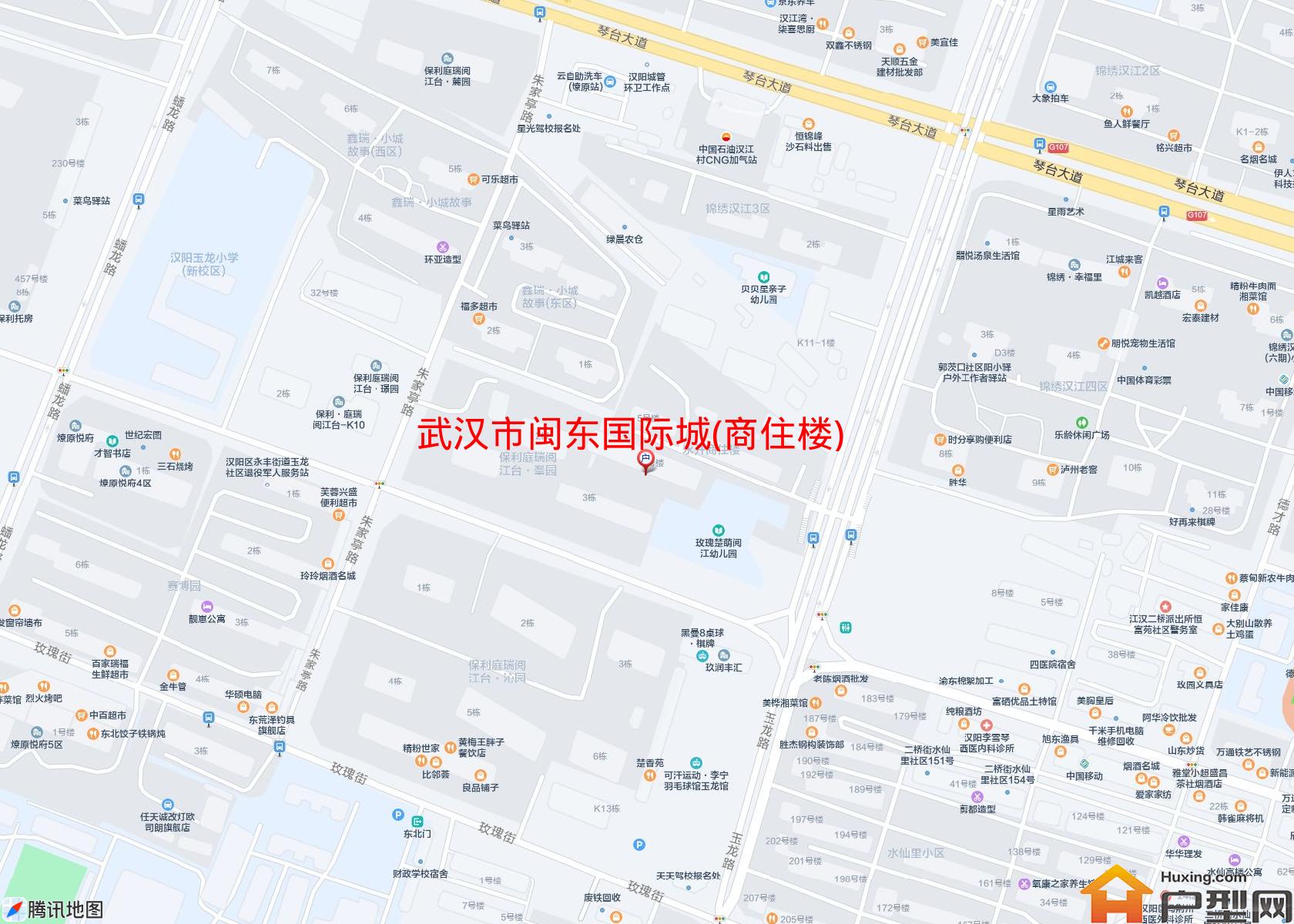 闽东国际城(商住楼)小区 - 户型网