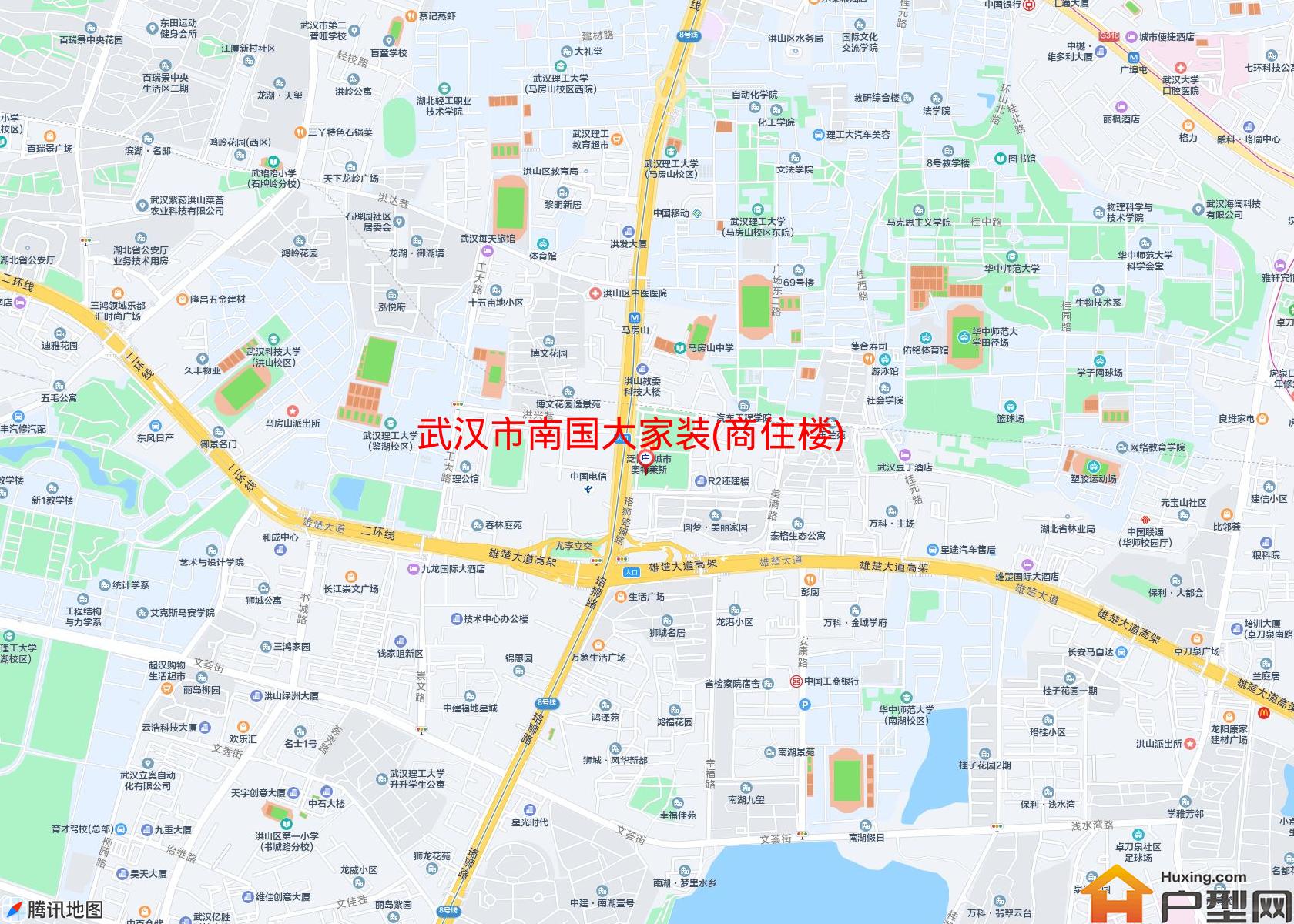 南国大家装(商住楼)小区 - 户型网