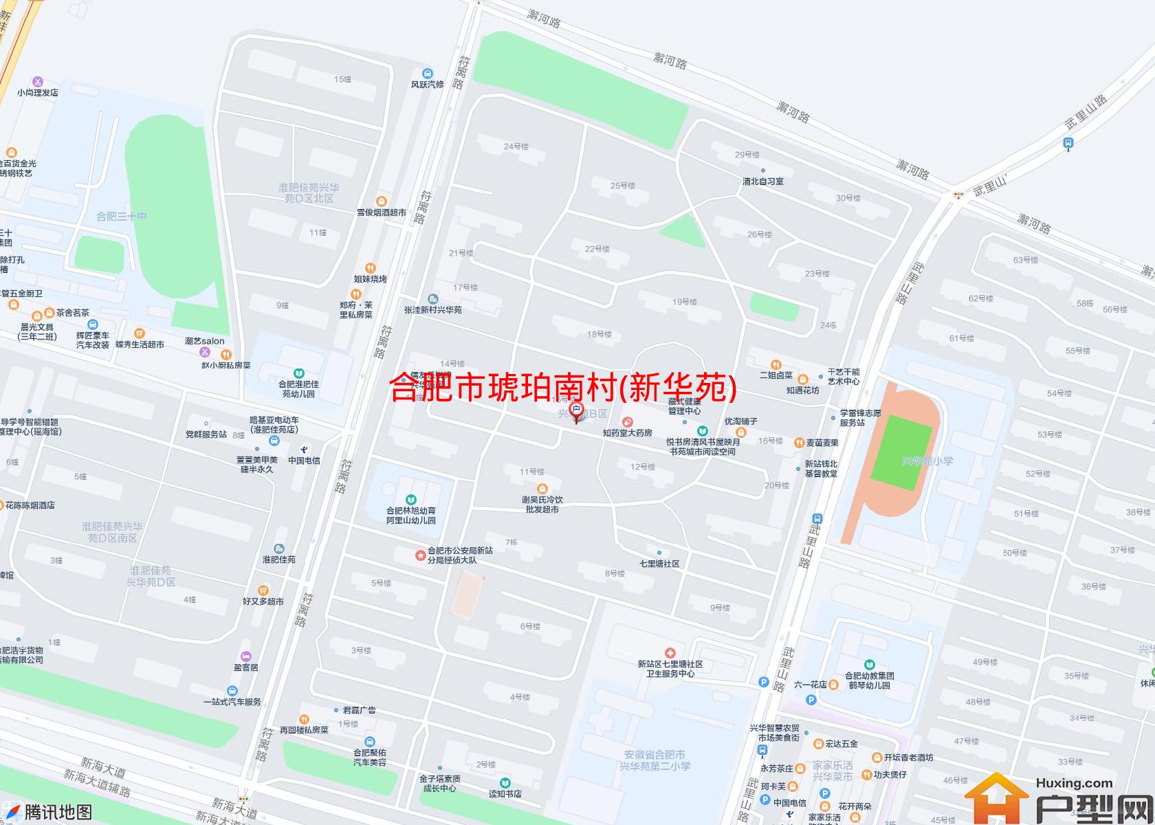 琥珀南村(新华苑)小区 - 户型网