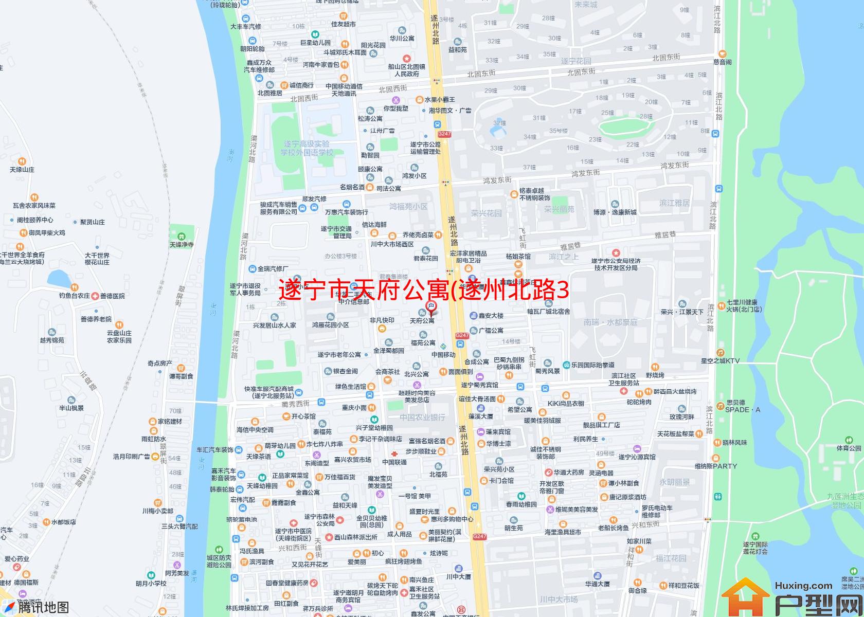 天府公寓(遂州北路375号)小区 - 户型网
