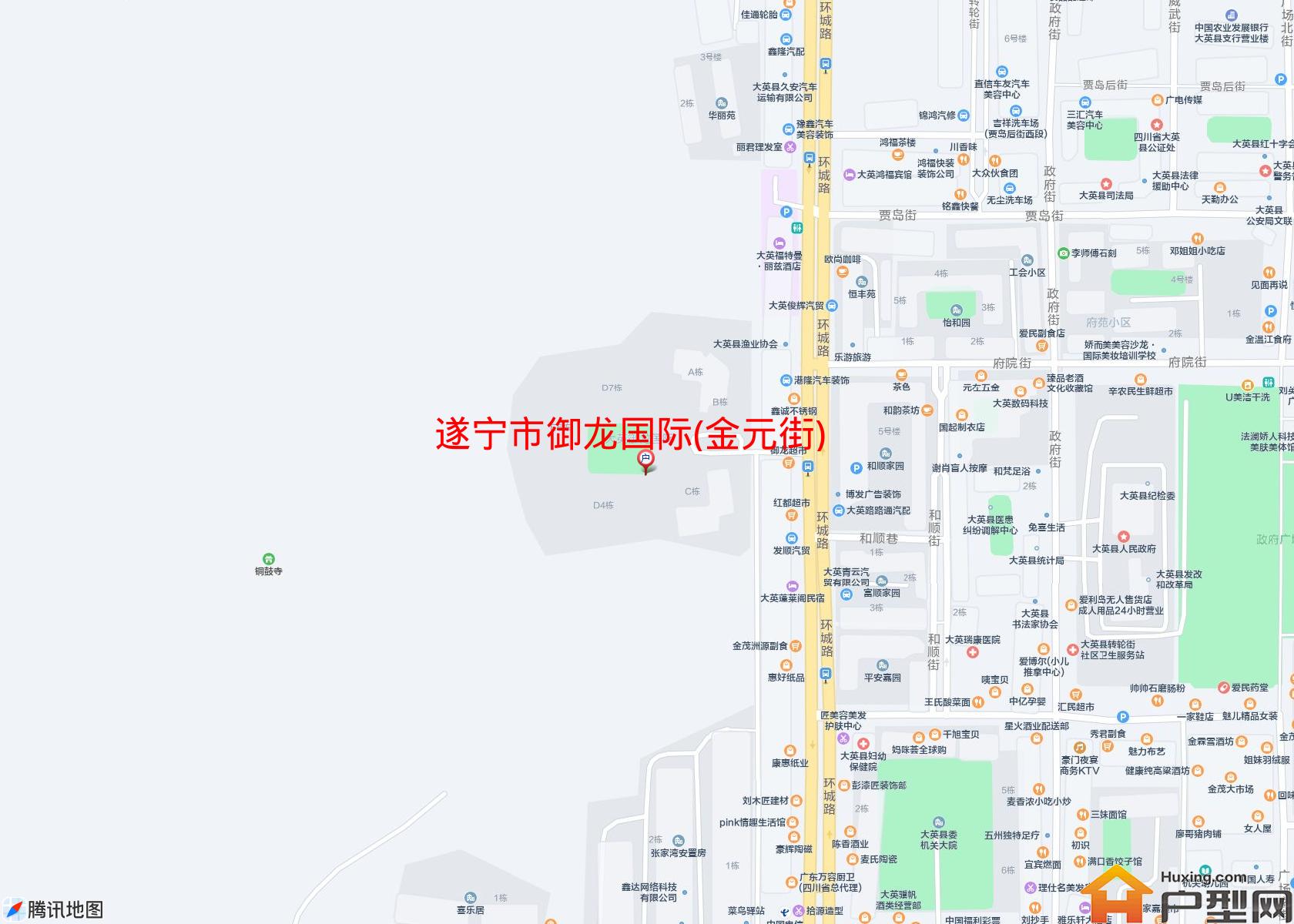 御龙国际(金元街)小区 - 户型网